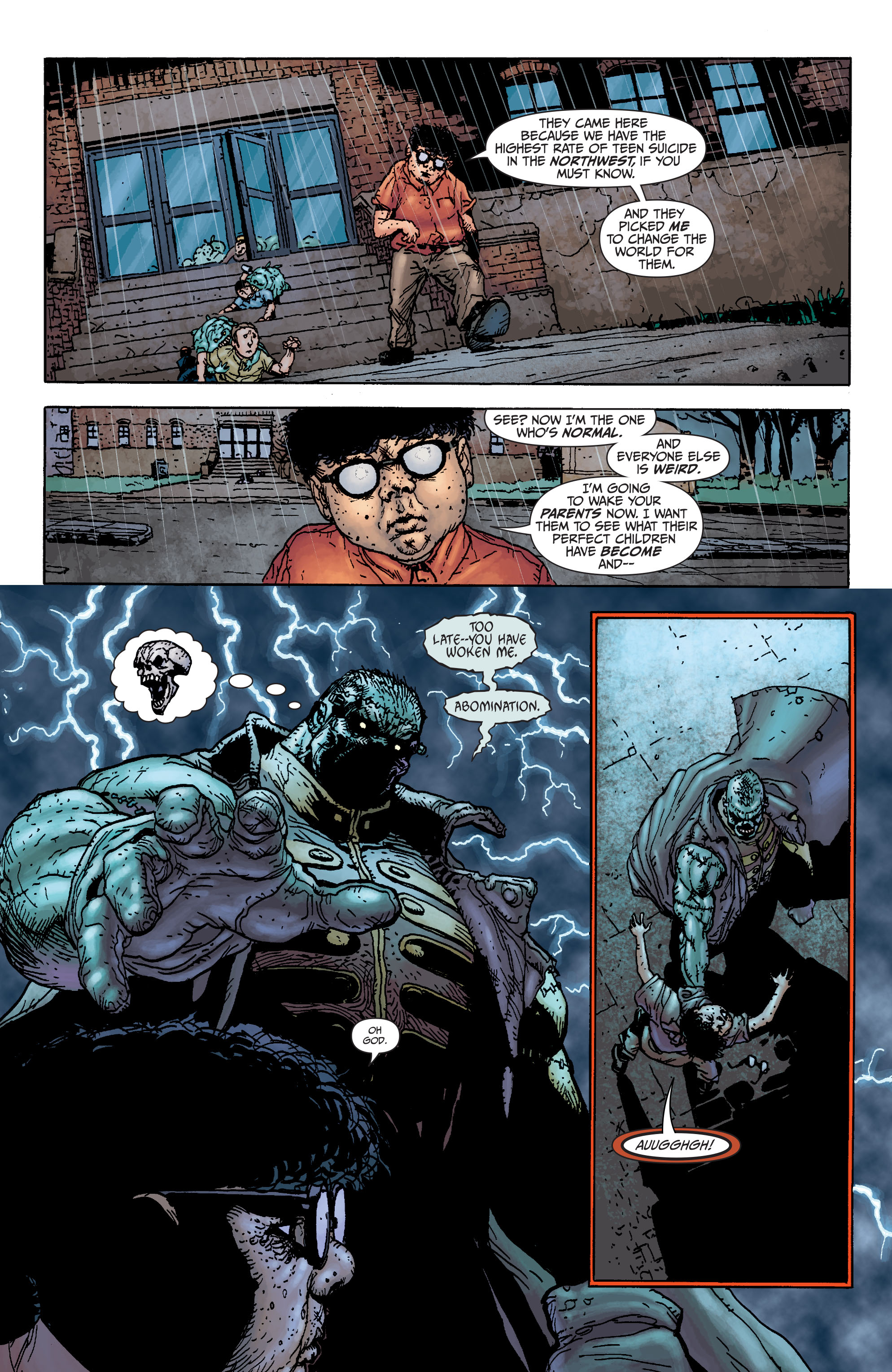 Read online Seven Soldiers: Frankenstein comic -  Issue #1 - 19