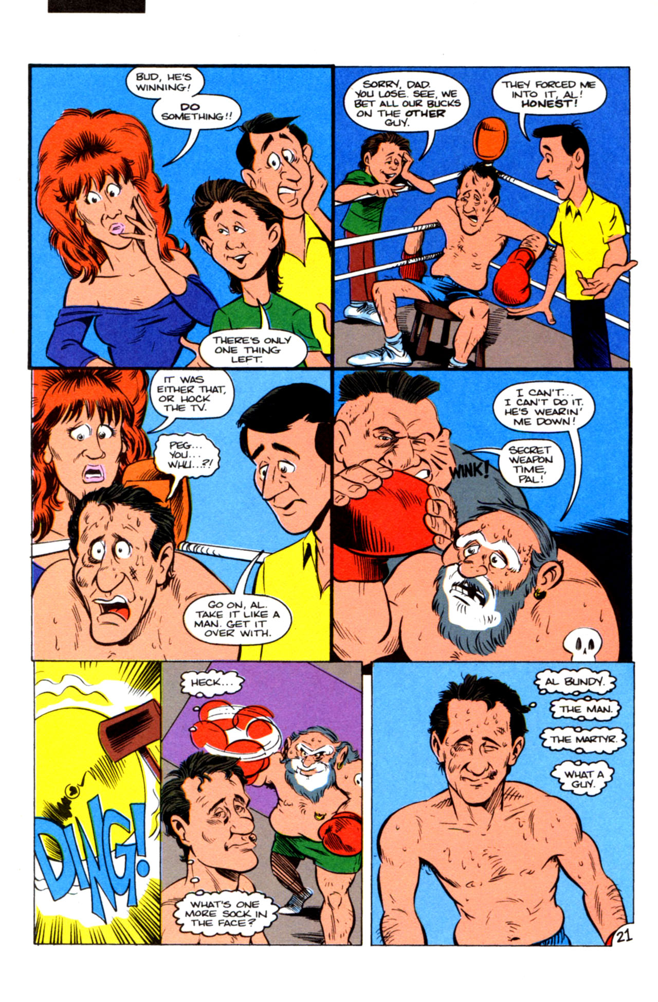 Read online Married... with Children (1990) comic -  Issue #4 - 26