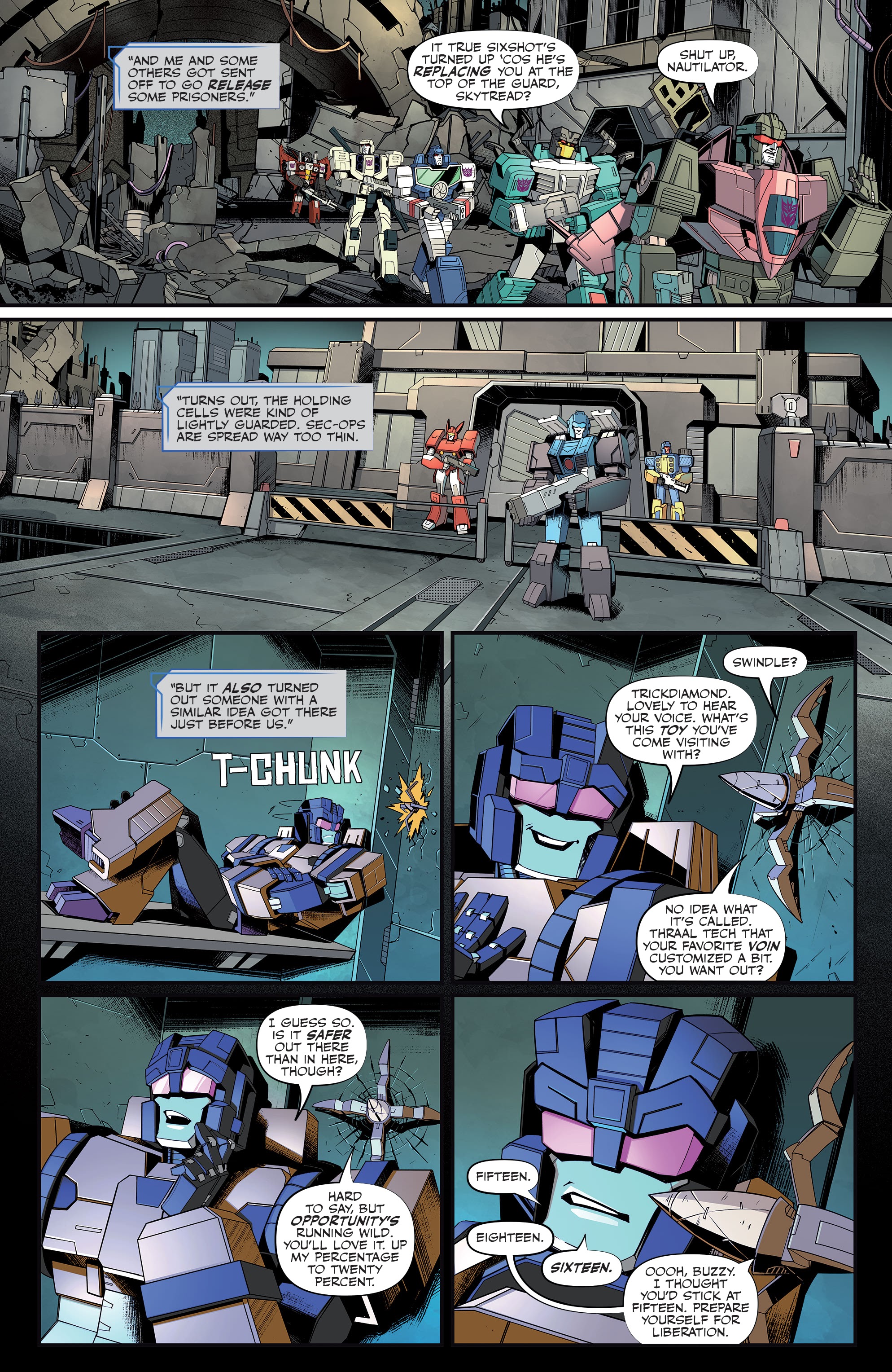 Read online Transformers (2019) comic -  Issue #28 - 10