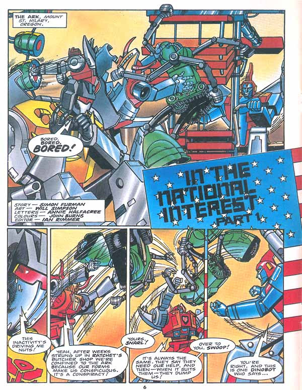 Read online The Transformers (UK) comic -  Issue #74 - 5