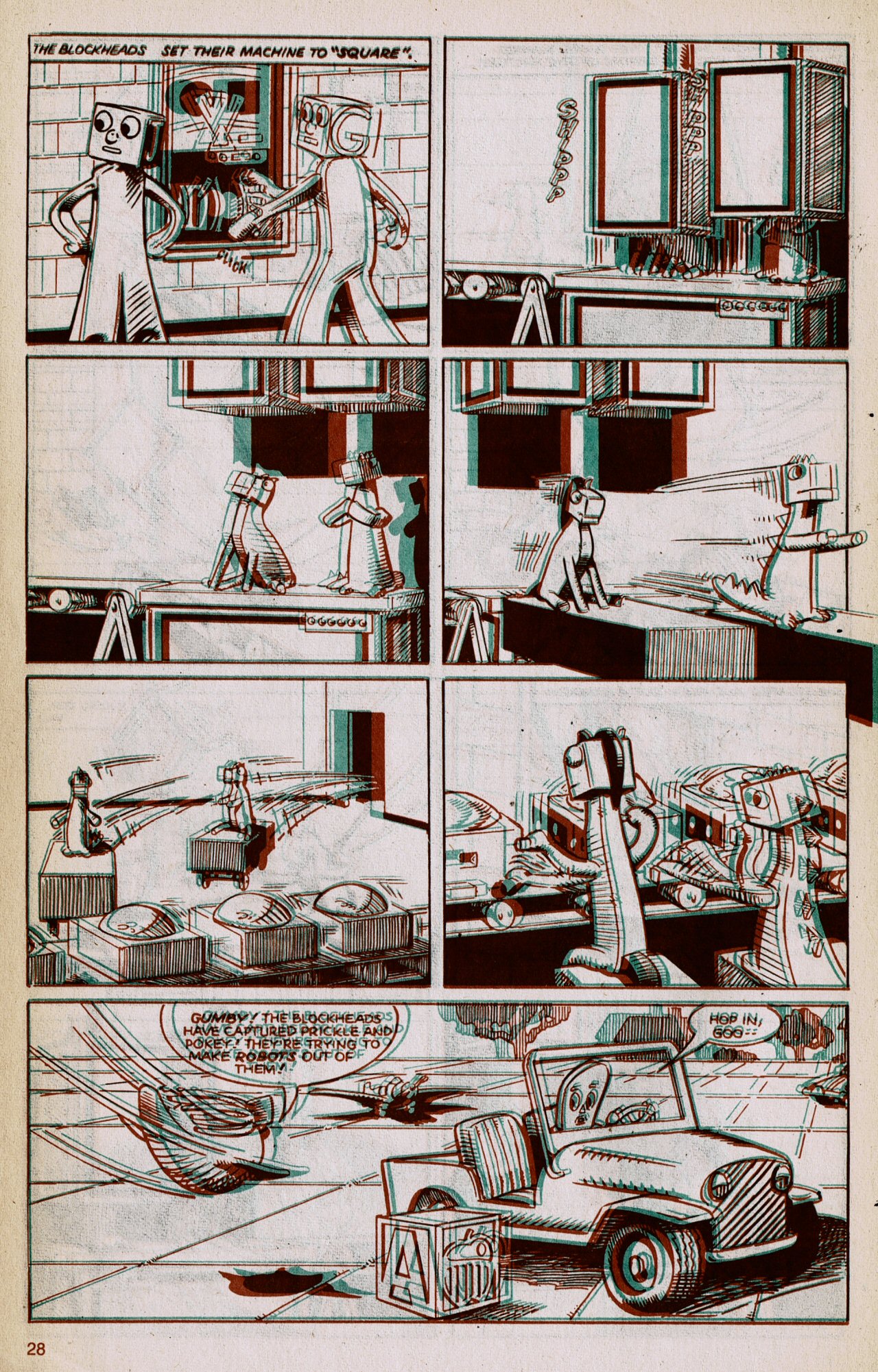 Read online Gumby 3-D comic -  Issue #1 - 30