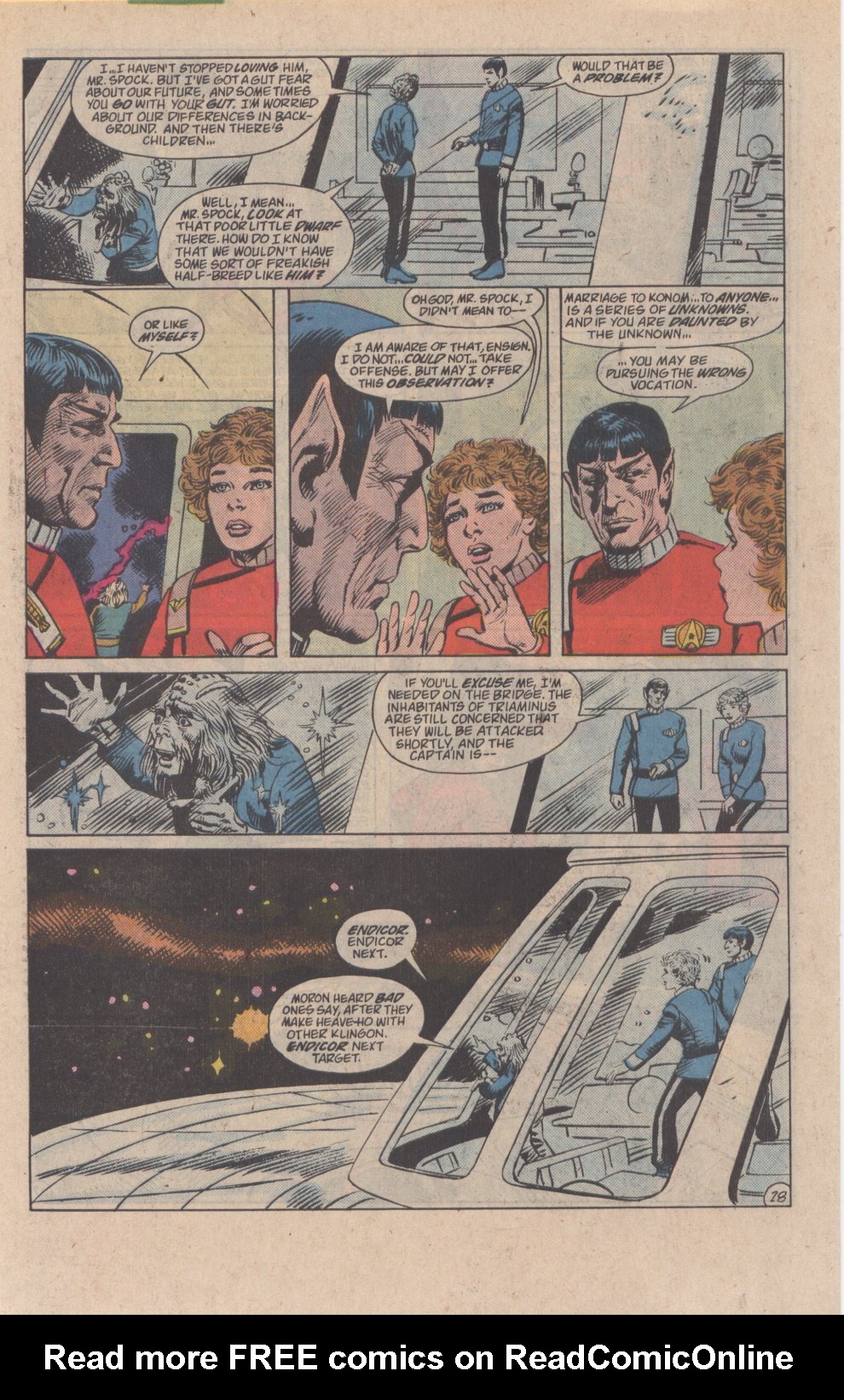 Read online Star Trek (1984) comic -  Issue #50 - 30