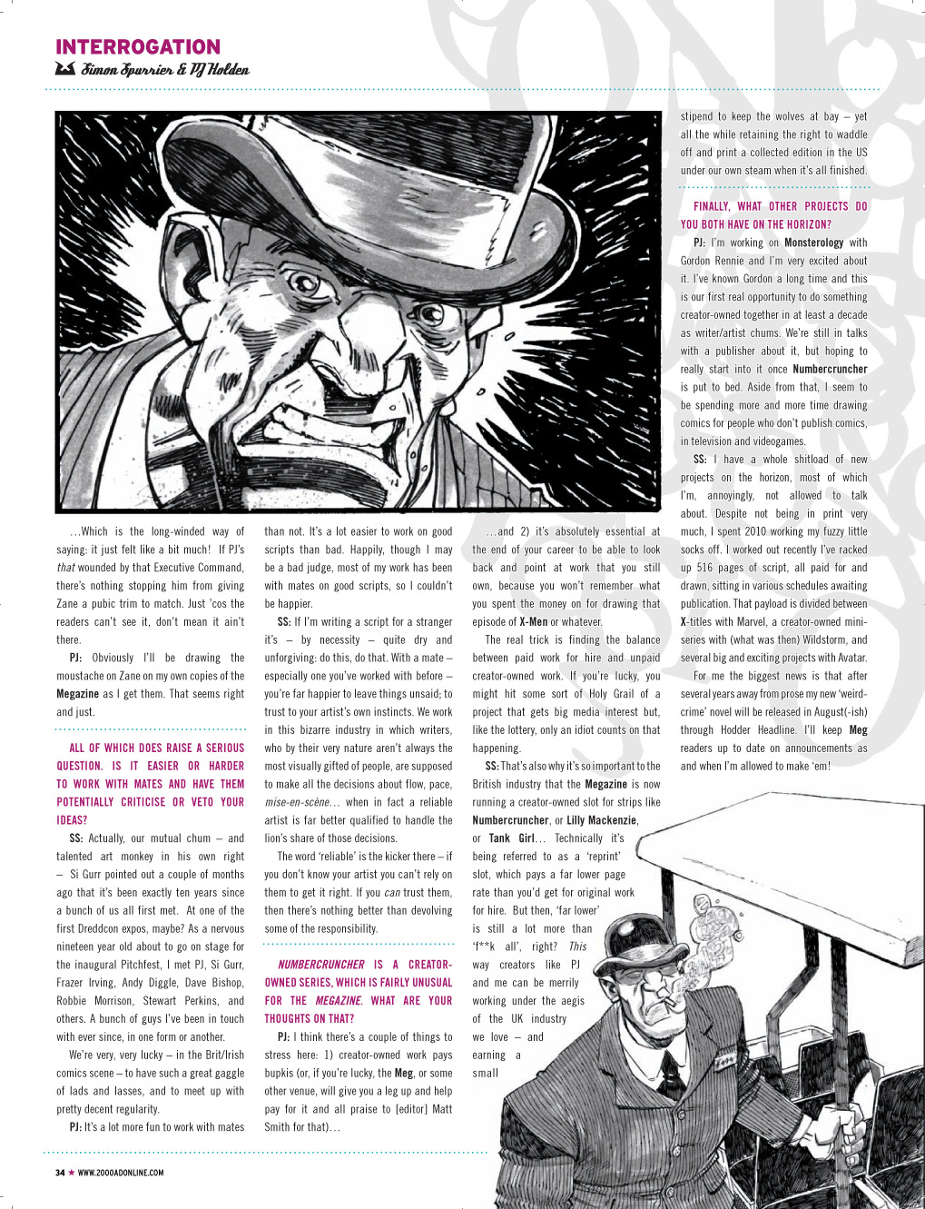 Read online Judge Dredd Megazine (Vol. 5) comic -  Issue #308 - 34