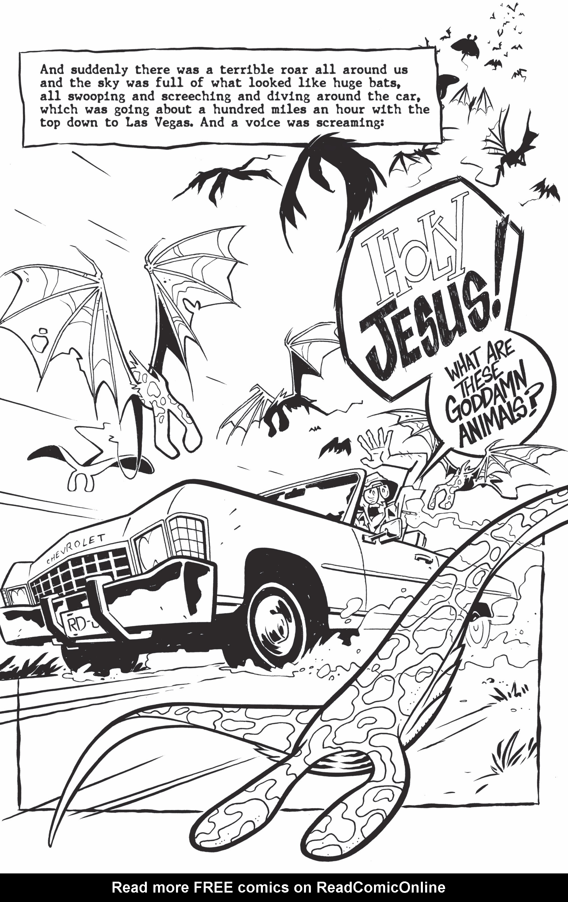 Read online Hunter S. Thompson's Fear and Loathing in Las Vegas comic -  Issue #1 - 4