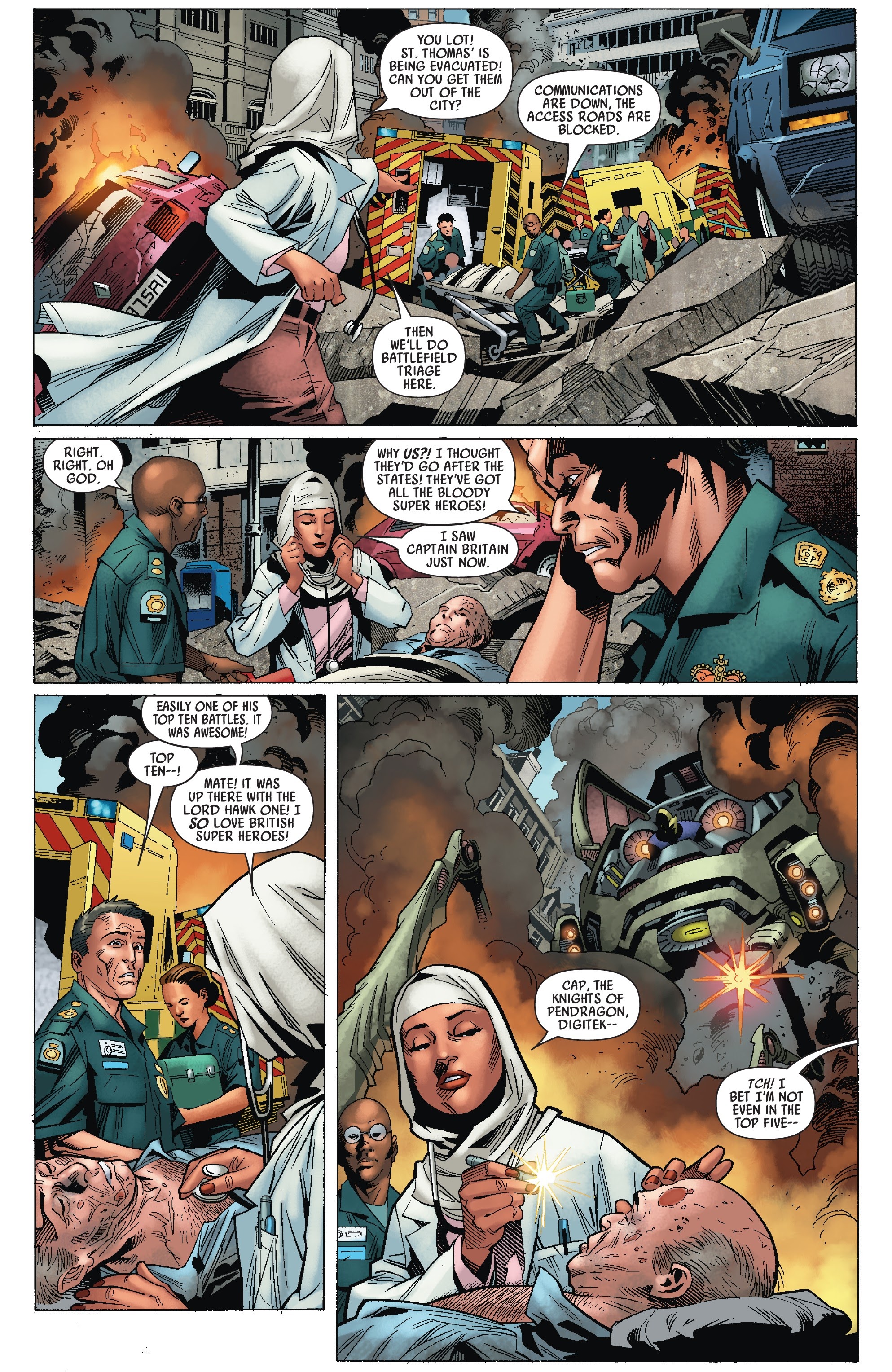 Read online Captain Britain and MI13 comic -  Issue #1 - 8