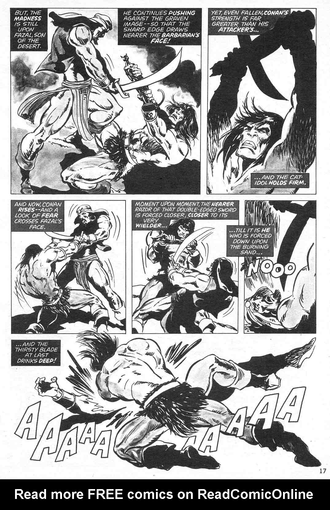Read online The Savage Sword Of Conan comic -  Issue #9 - 17