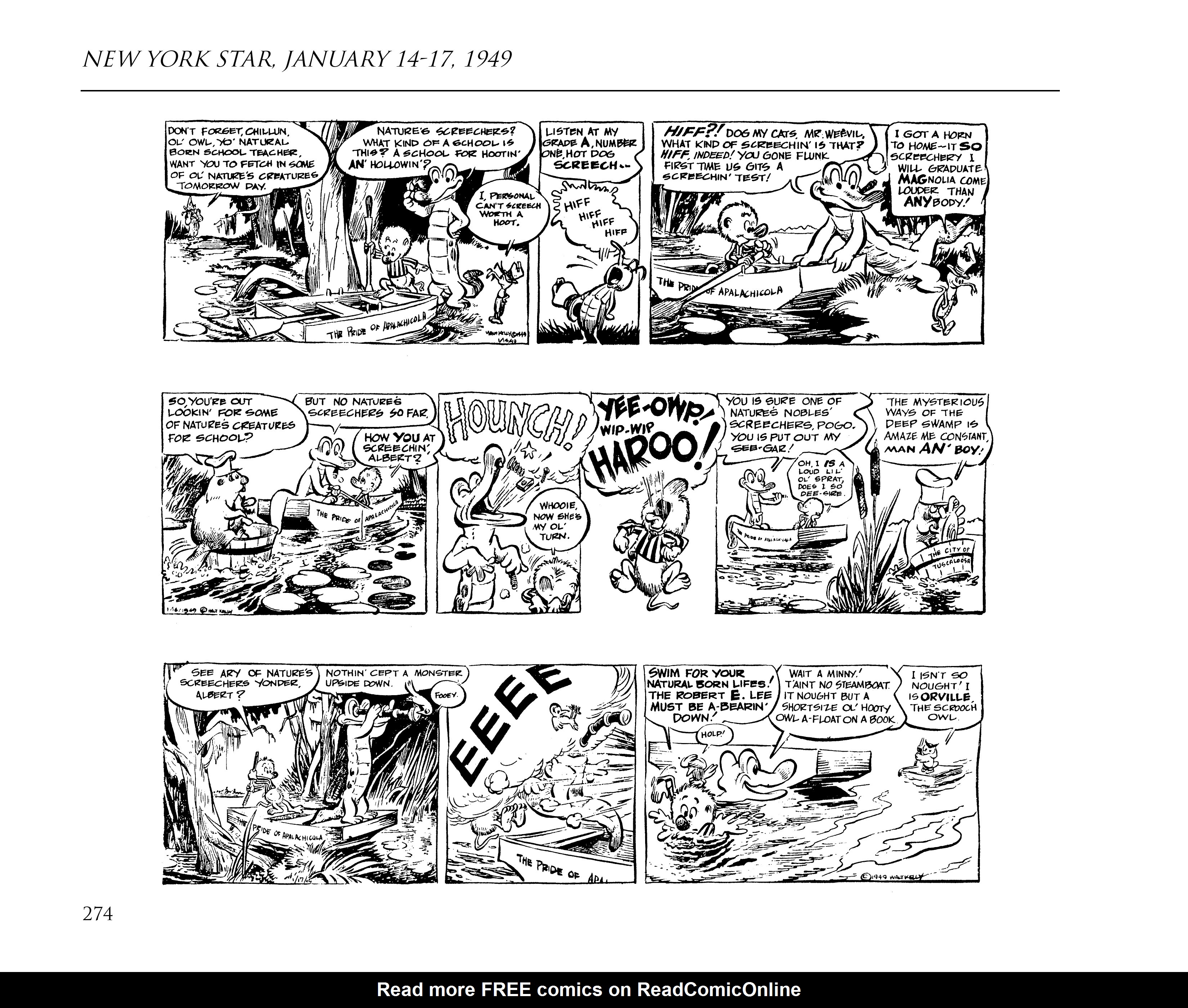 Read online Pogo by Walt Kelly: The Complete Syndicated Comic Strips comic -  Issue # TPB 1 (Part 3) - 92