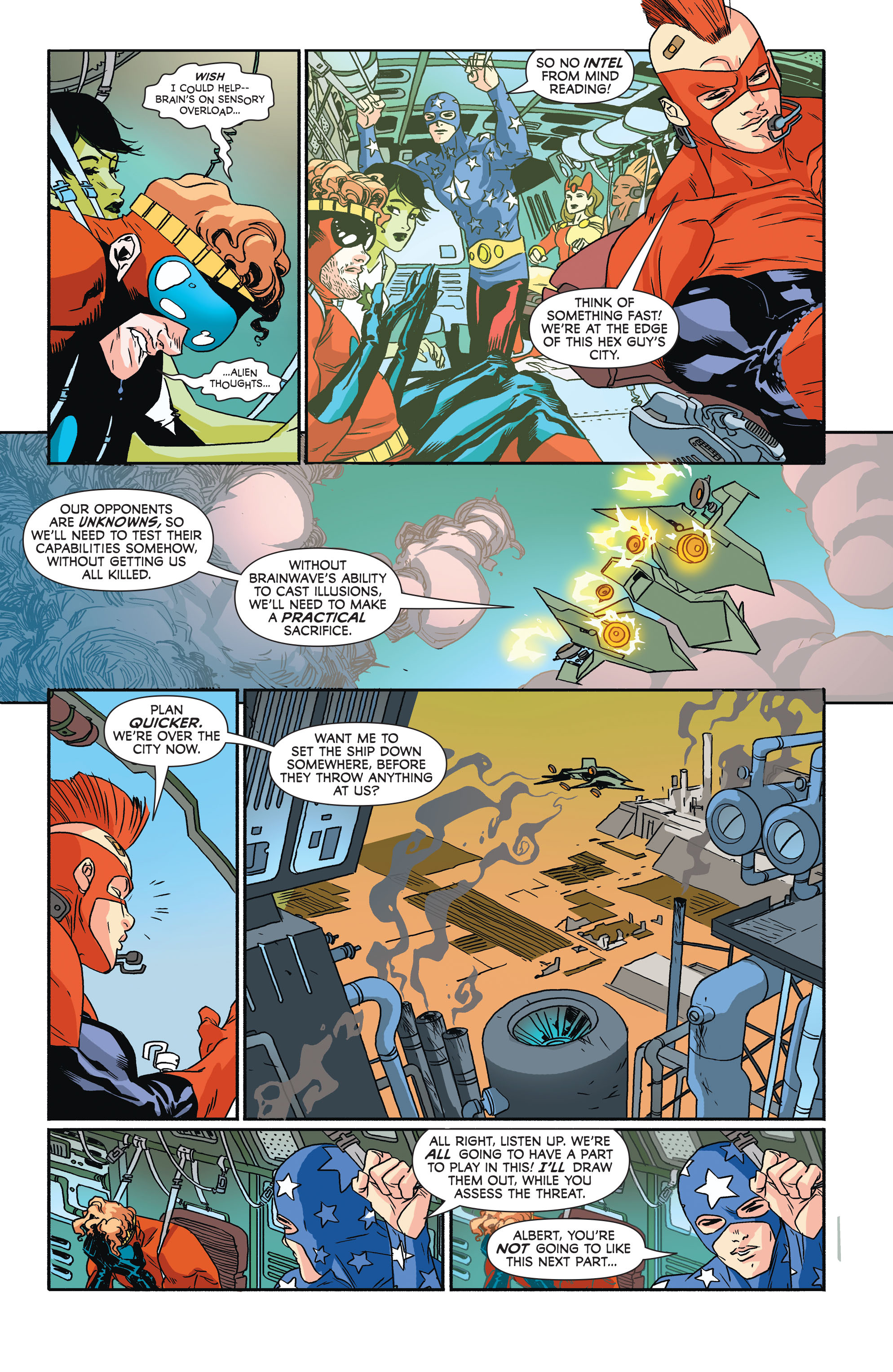 Read online Convergence Infinity Inc. comic -  Issue #1 - 19