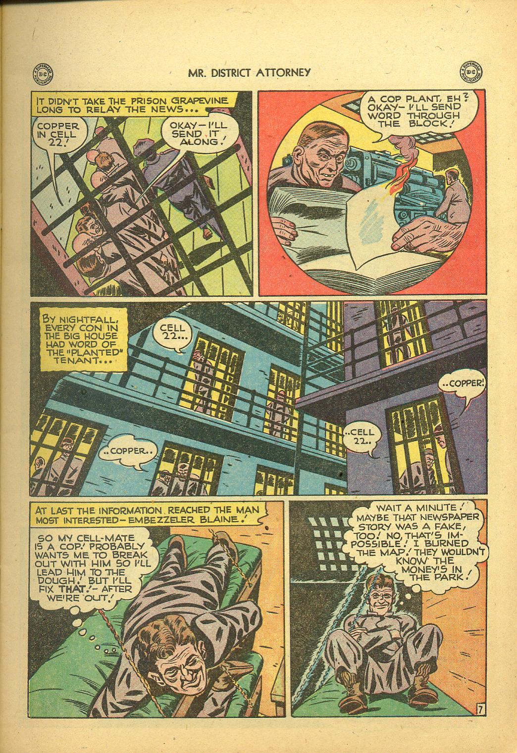 Read online Mr. District Attorney comic -  Issue #2 - 9