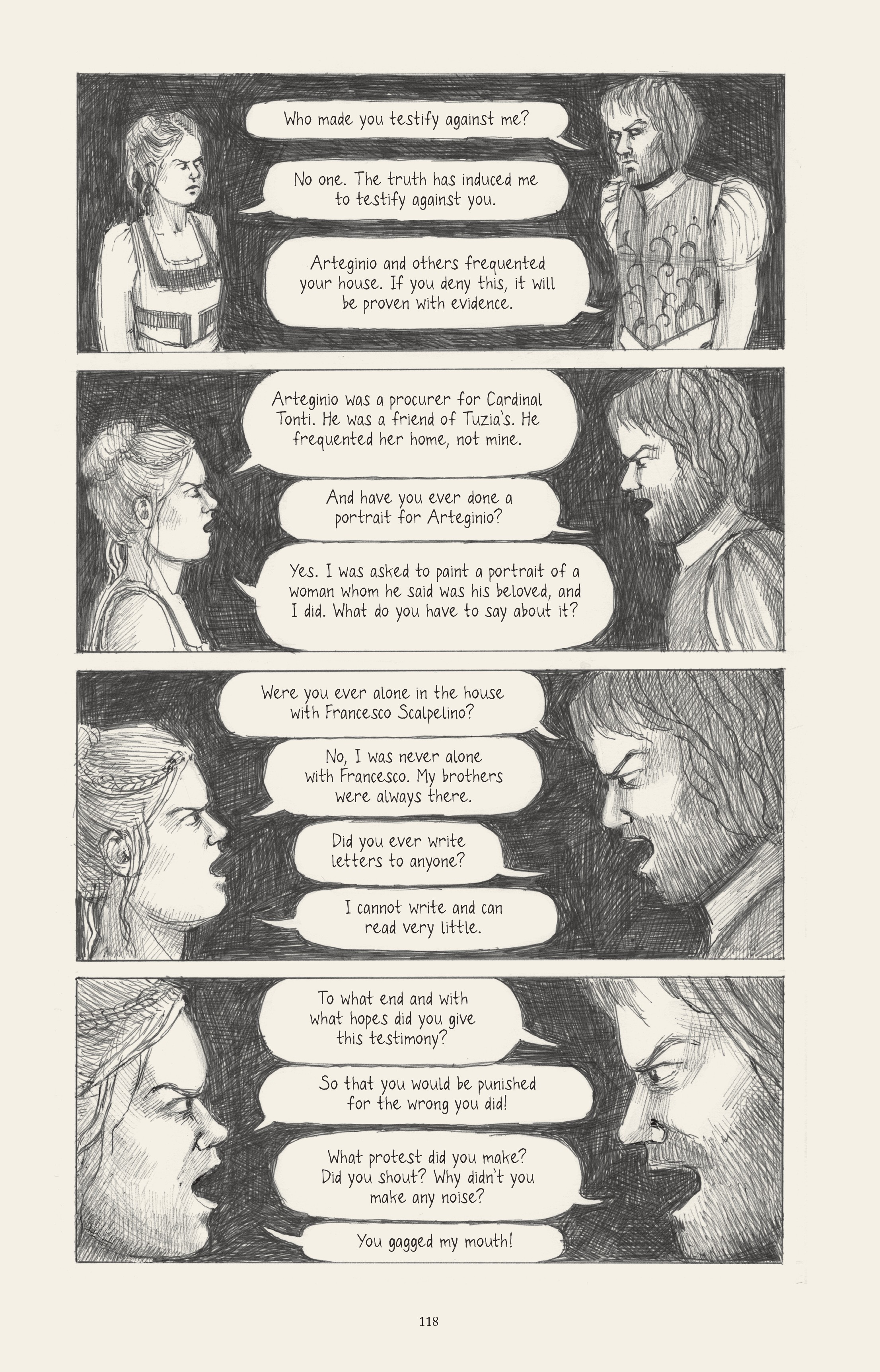 Read online I Know What I Am: The Life and Times of Artemisia Gentileschi comic -  Issue # TPB (Part 2) - 26