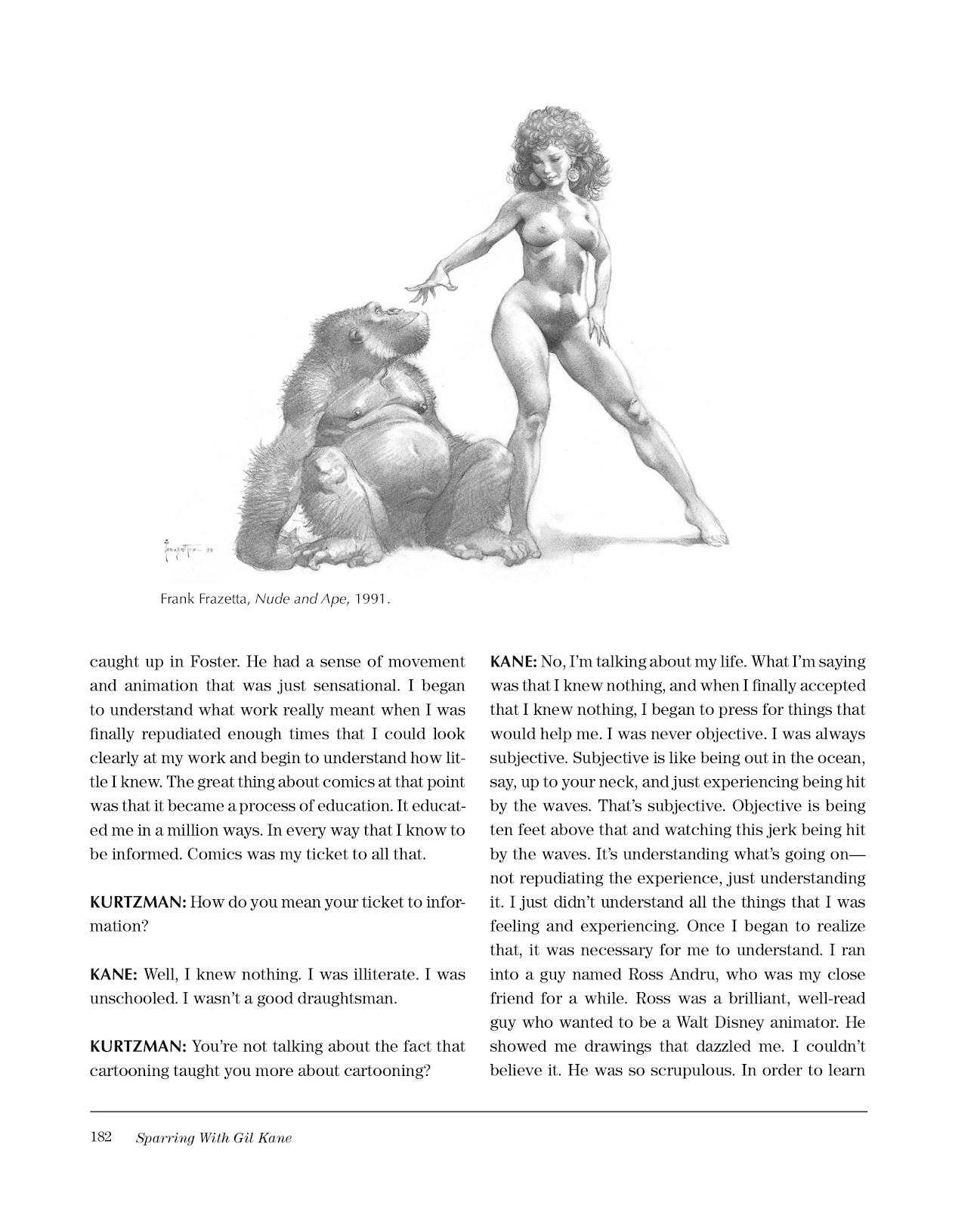 Sparring With Gil Kane: Colloquies On Comic Art and Aesthetics issue TPB (Part 2) - Page 82