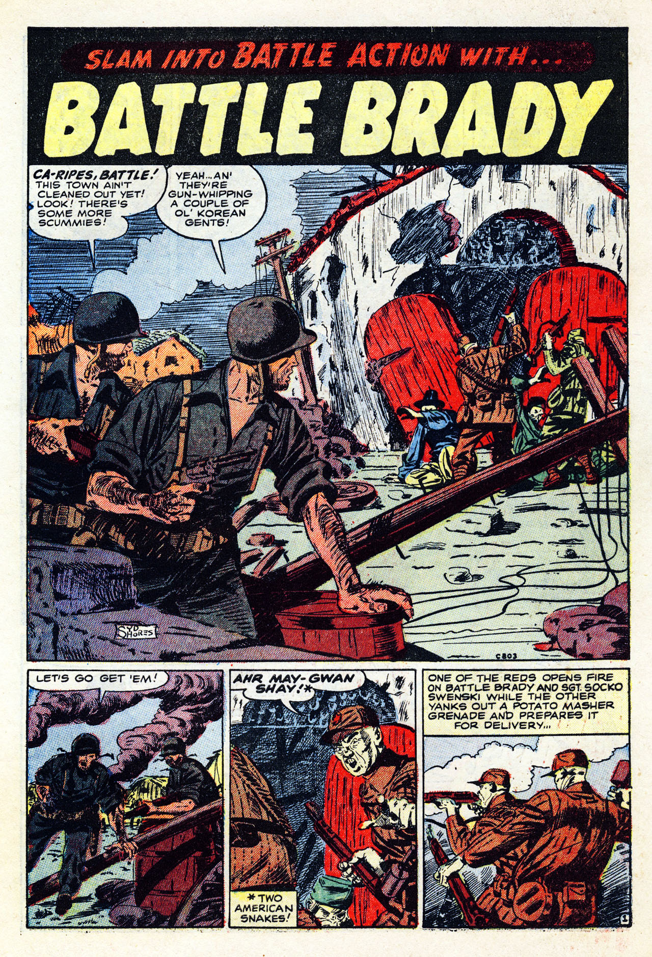 Read online War Comics comic -  Issue #24 - 27