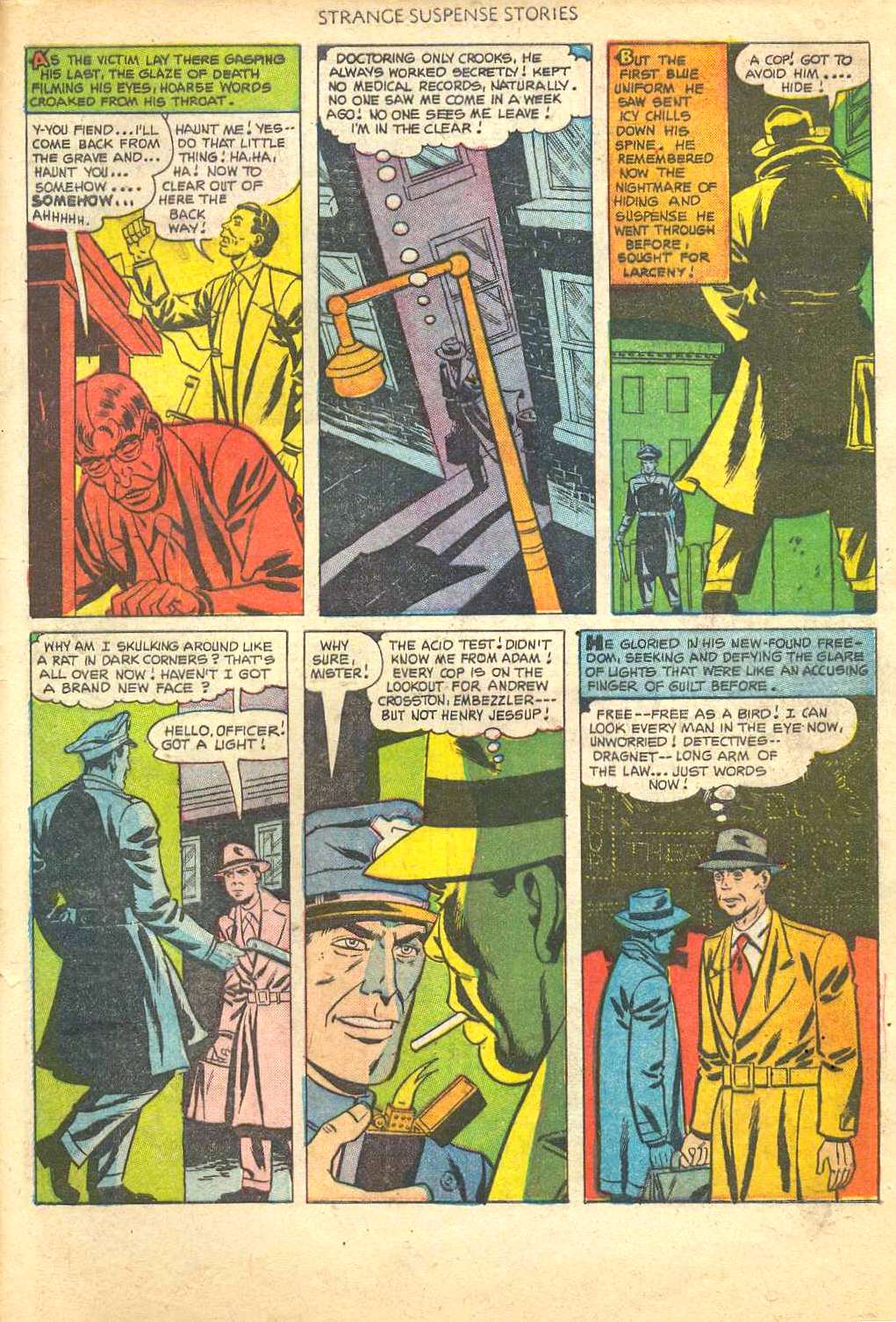 Read online Strange Suspense Stories (1952) comic -  Issue #3 - 29