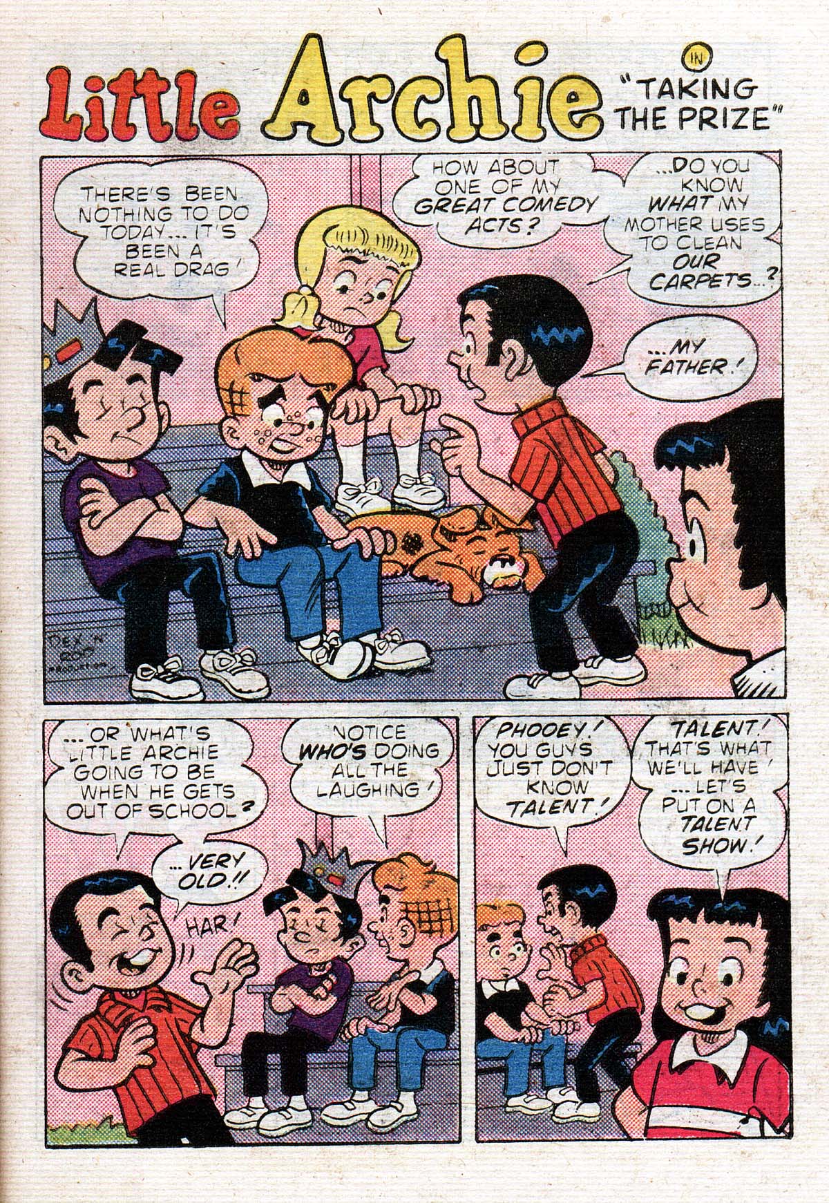 Read online Little Archie Comics Digest Magazine comic -  Issue #33 - 34