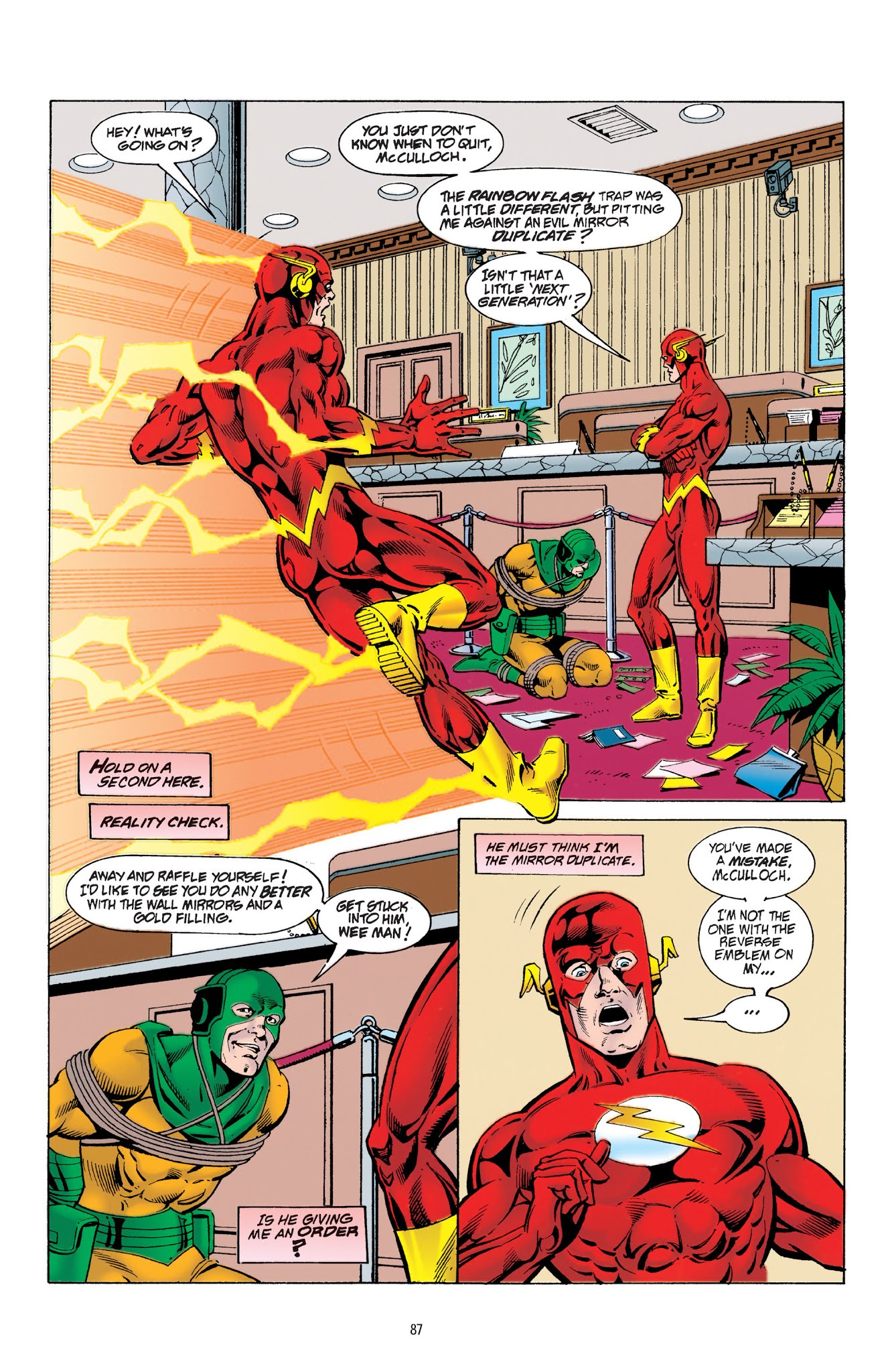 Read online The Flash by Grant Morrison and Mark Millar comic -  Issue # TPB - 87