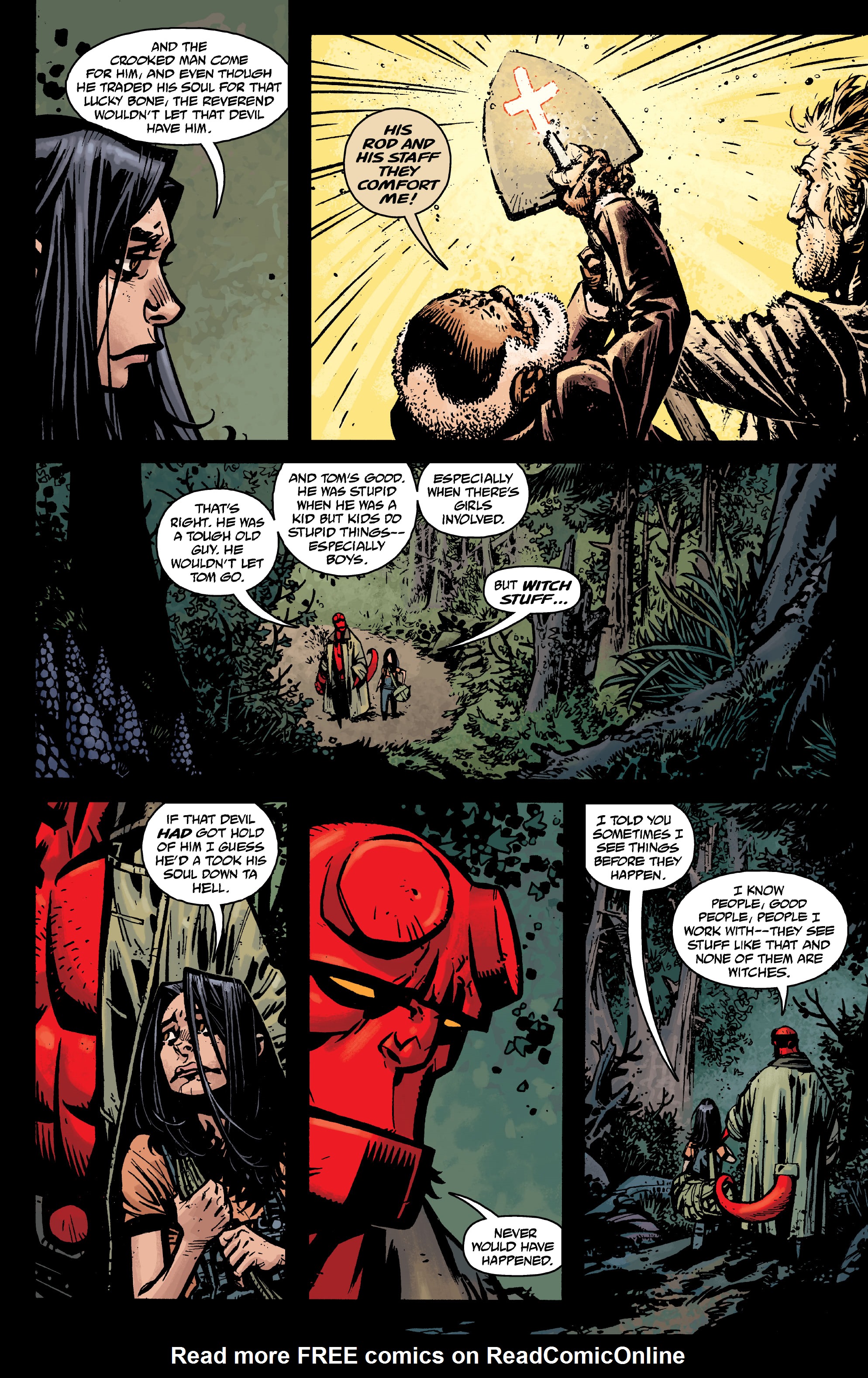 Read online Hellboy and the B.P.R.D.: The Return of Effie Kolb comic -  Issue #1 - 12