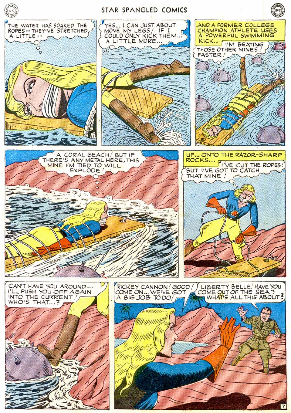Read online Star Spangled Comics comic -  Issue #37 - 47