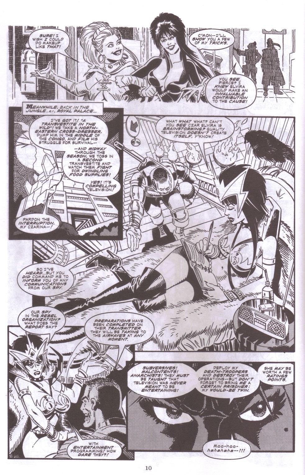 Read online Elvira, Mistress of the Dark comic -  Issue #161 - 12