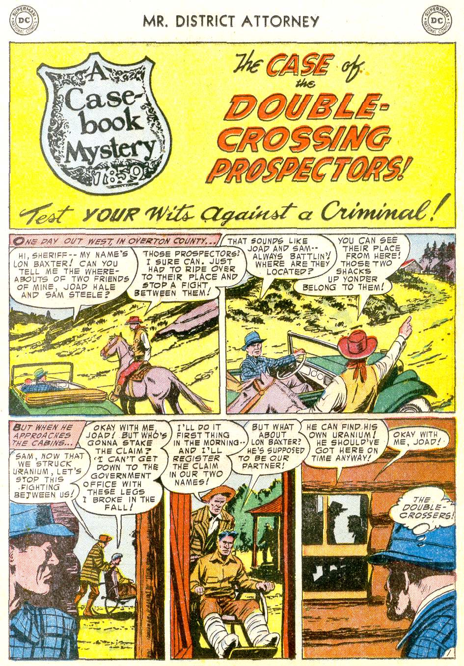 Read online Mr. District Attorney comic -  Issue #42 - 21