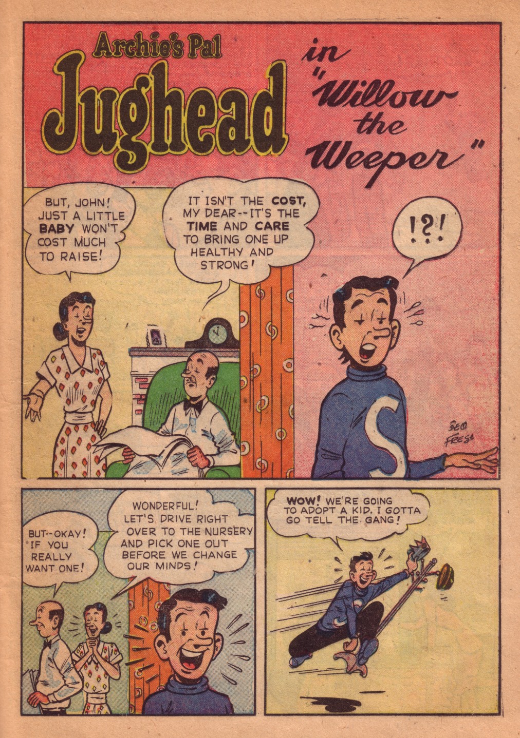 Read online Archie's Pal Jughead comic -  Issue #8 - 21