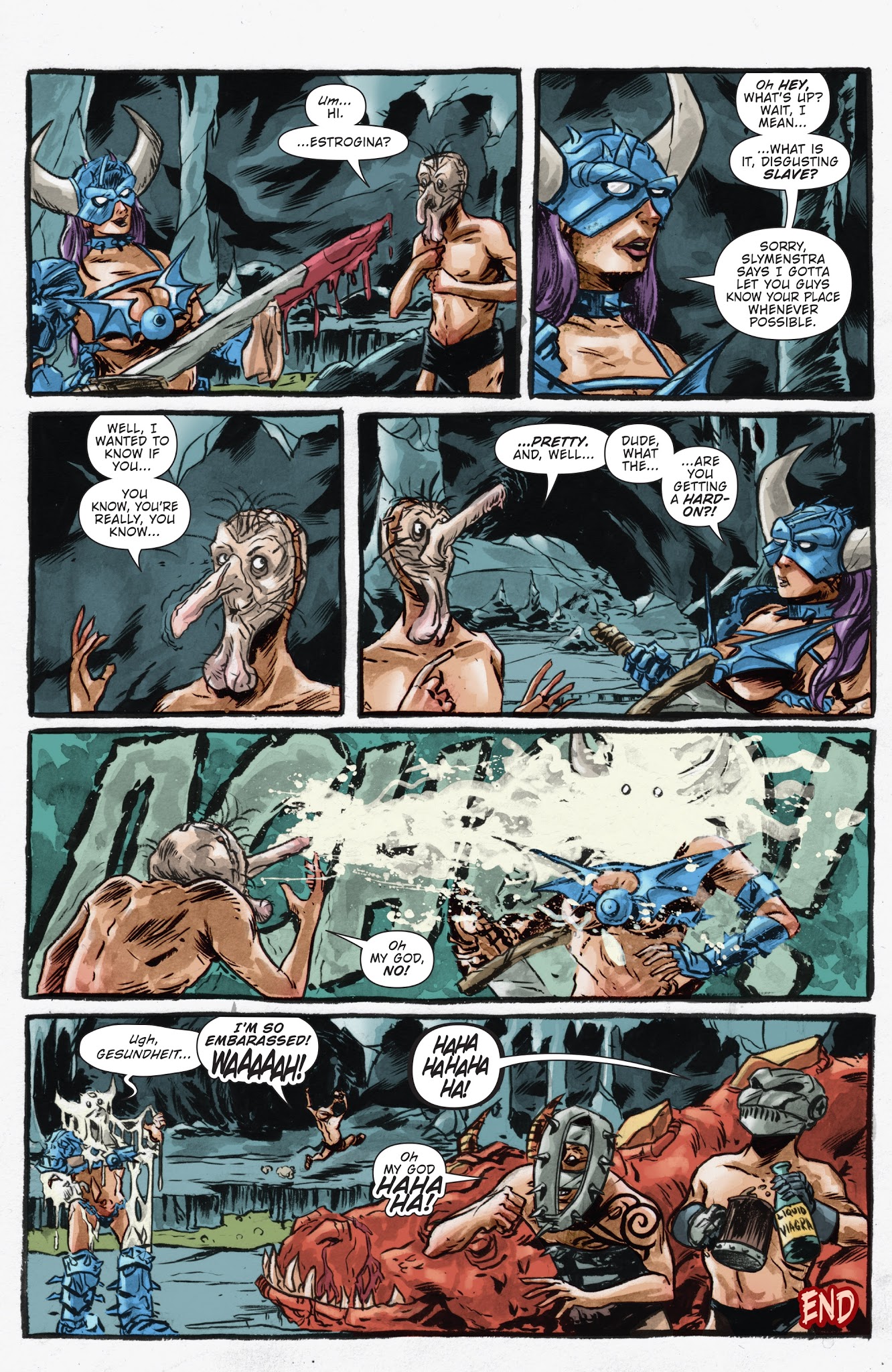 Read online Gwar: Orgasmageddon comic -  Issue #2 - 30