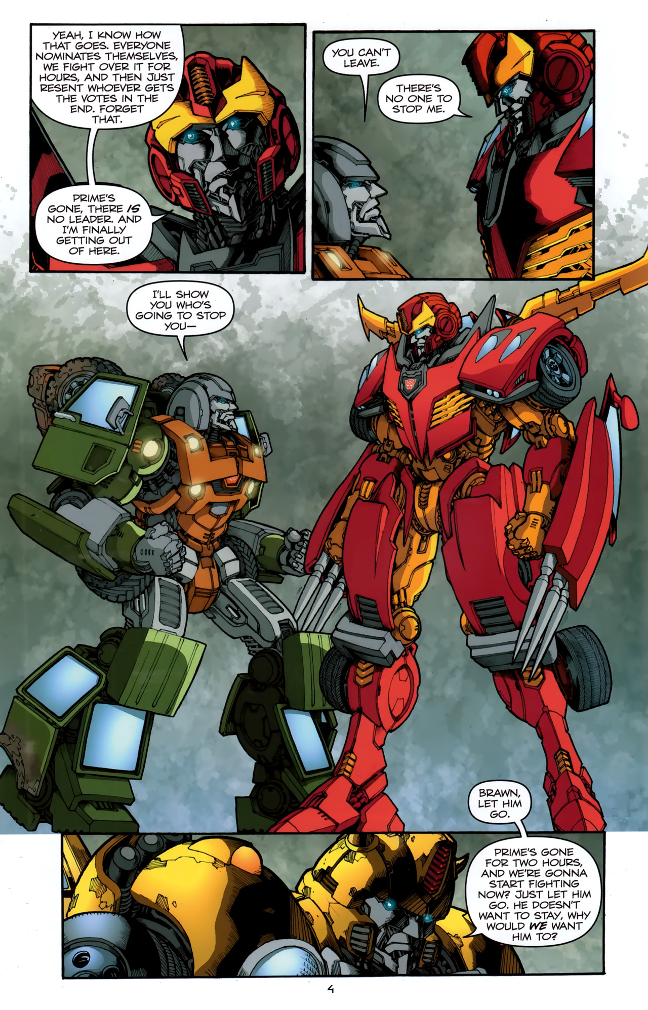 Read online The Transformers (2009) comic -  Issue #2 - 6