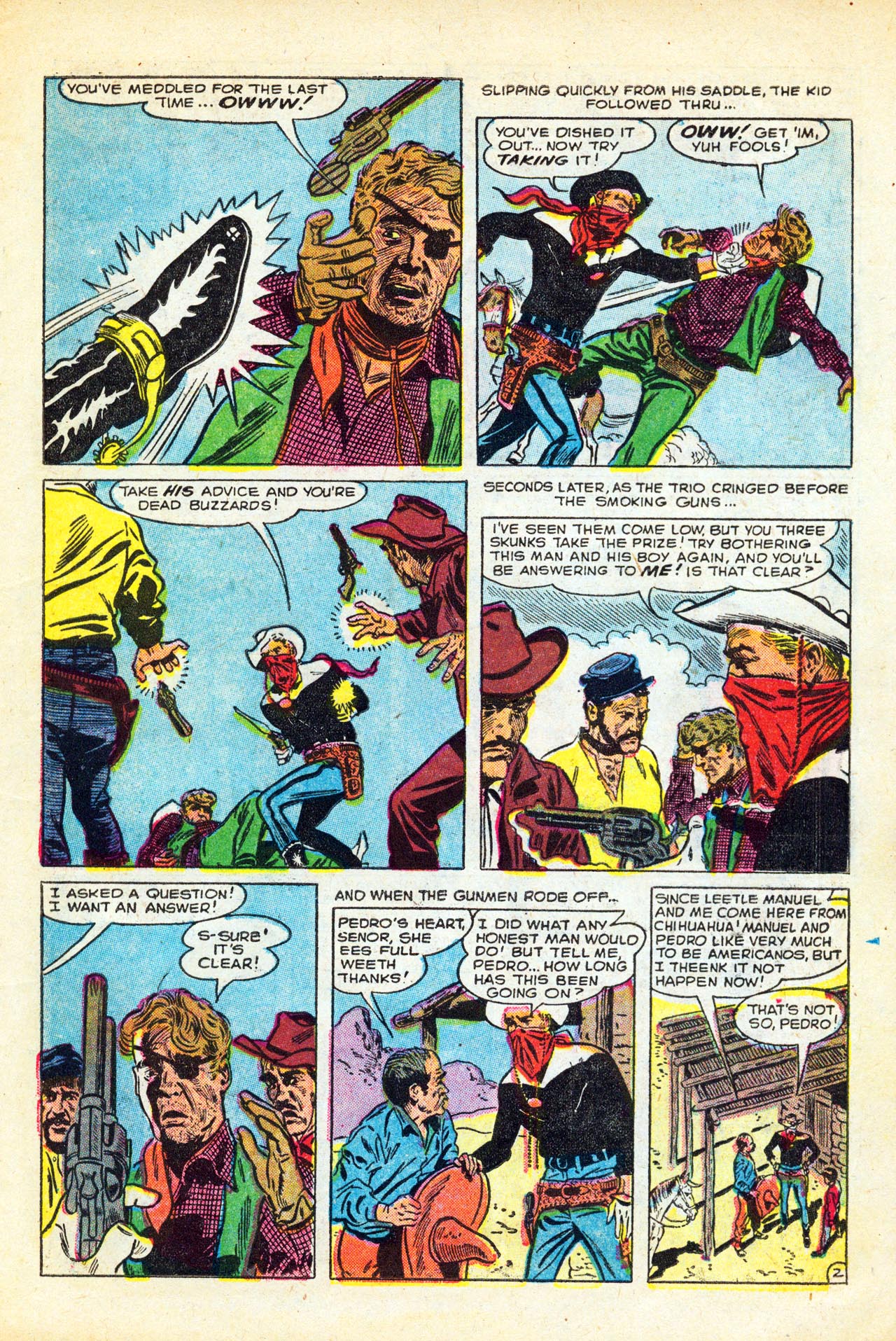 Read online The Outlaw Kid (1954) comic -  Issue #5 - 11