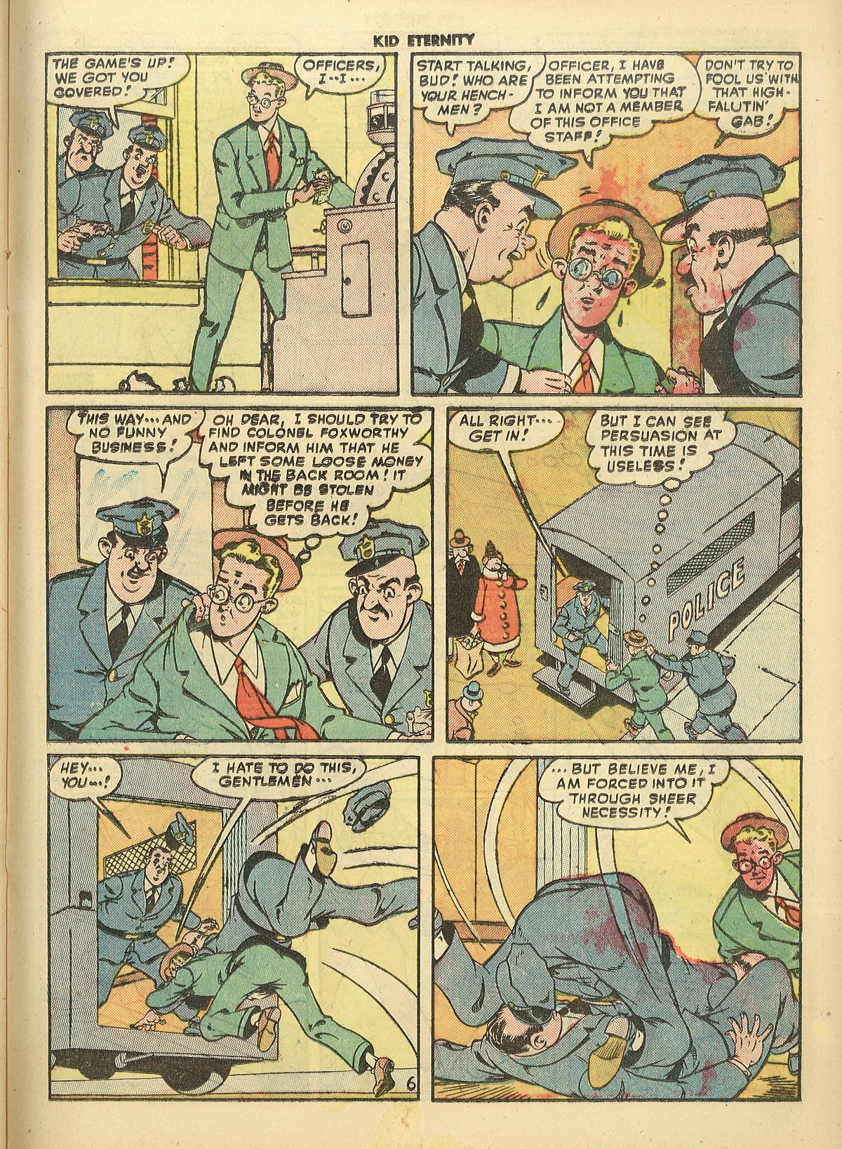 Read online Kid Eternity (1946) comic -  Issue #12 - 31