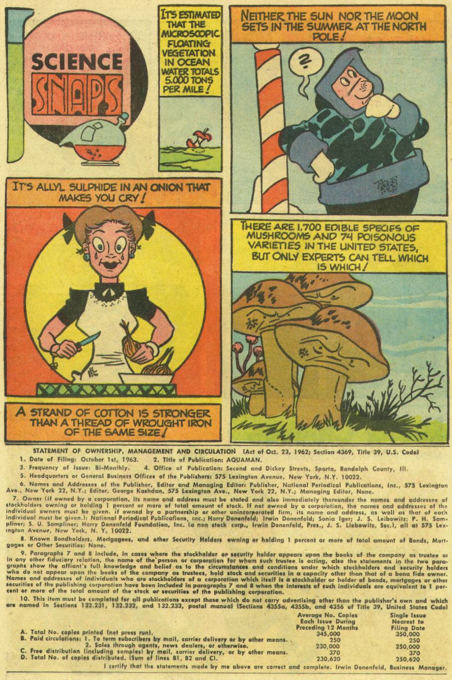 Read online Aquaman (1962) comic -  Issue #16 - 12
