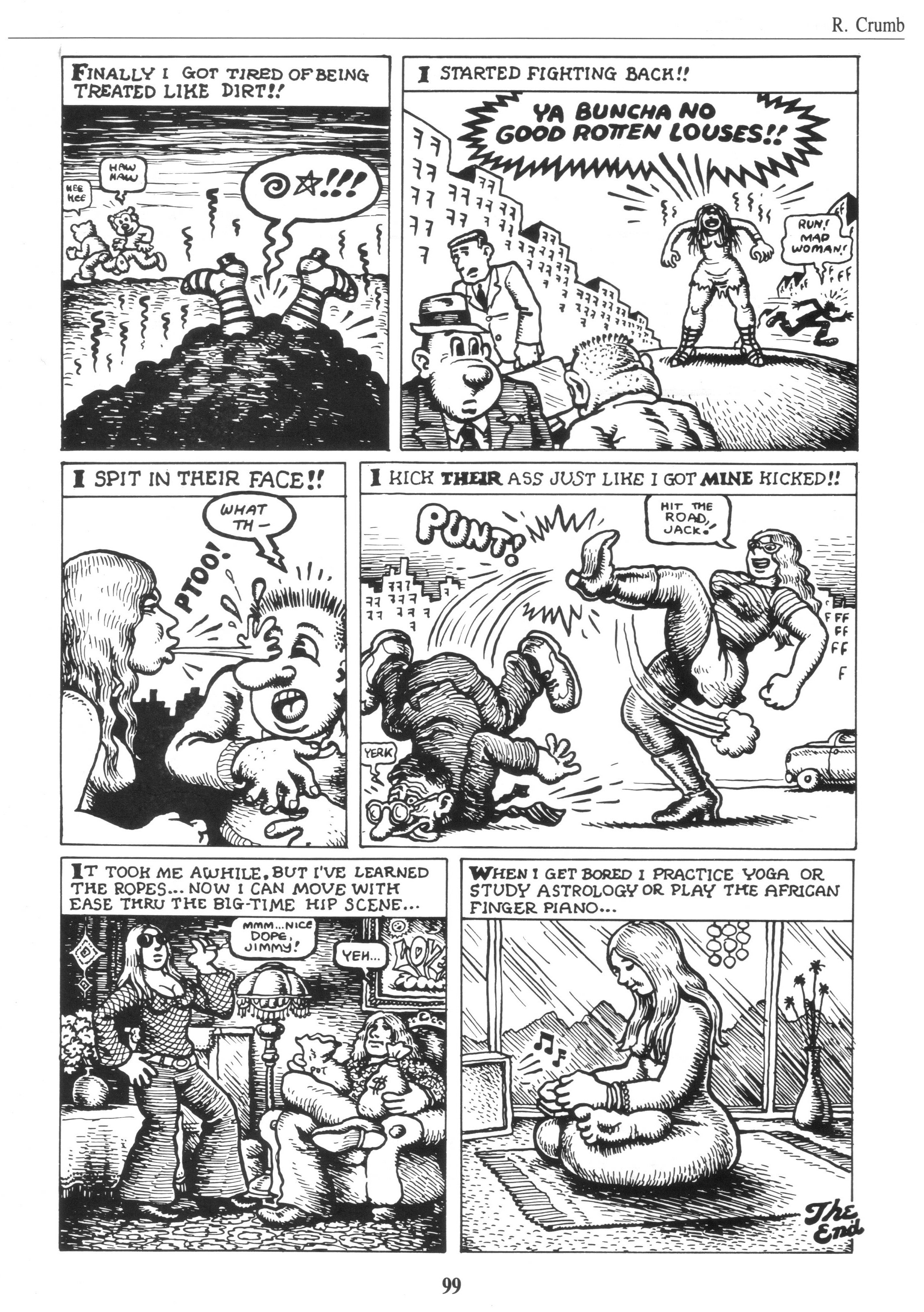 Read online The Complete Crumb Comics comic -  Issue # TPB 5 - 110