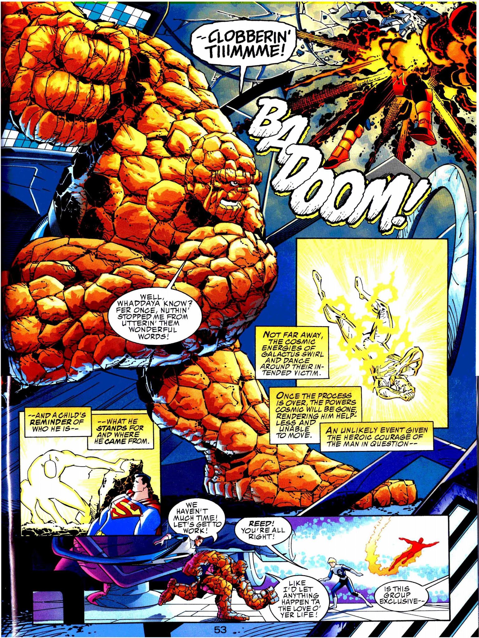 Read online Superman/Fantastic Four comic -  Issue # Full - 46