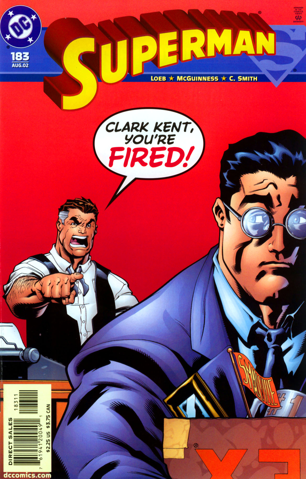 Read online Superman (1987) comic -  Issue #183 - 1