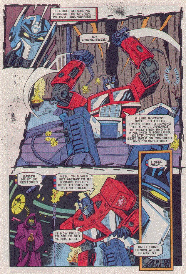 Read online Transformers Generation 2 comic Issue 5