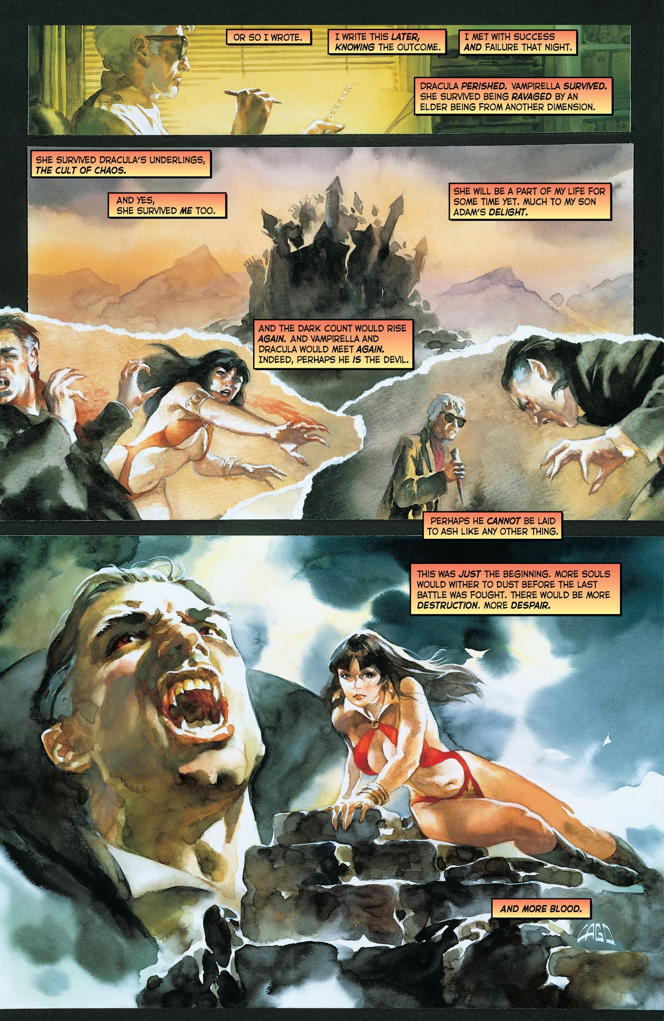 Read online Vampirella Masters Series comic -  Issue # TPB 6 - 88