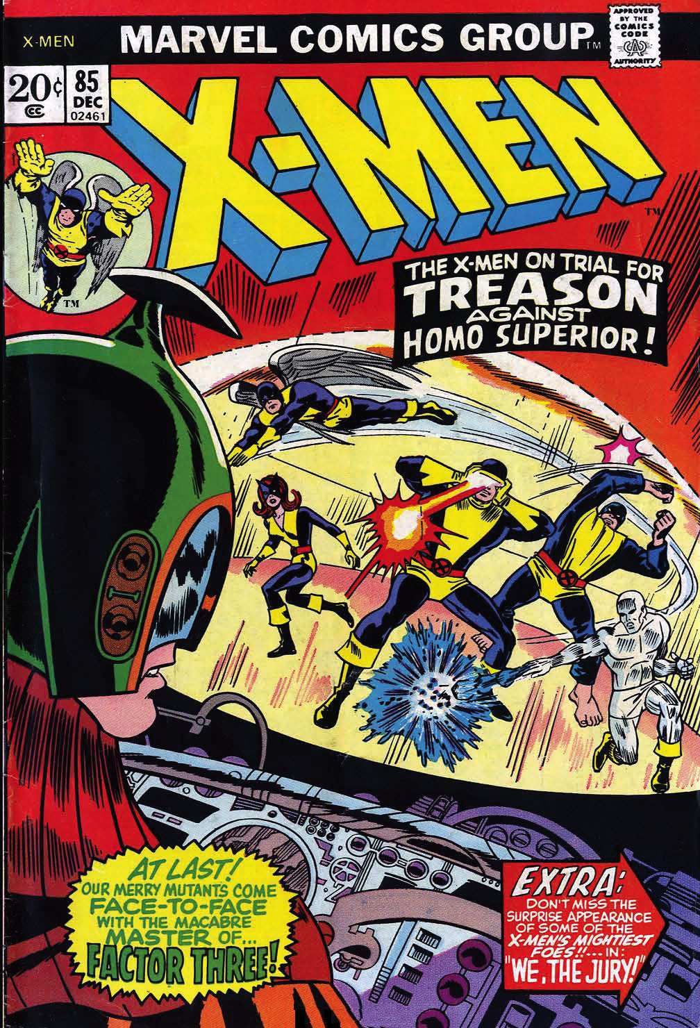 Read online Uncanny X-Men (1963) comic -  Issue #85 - 1