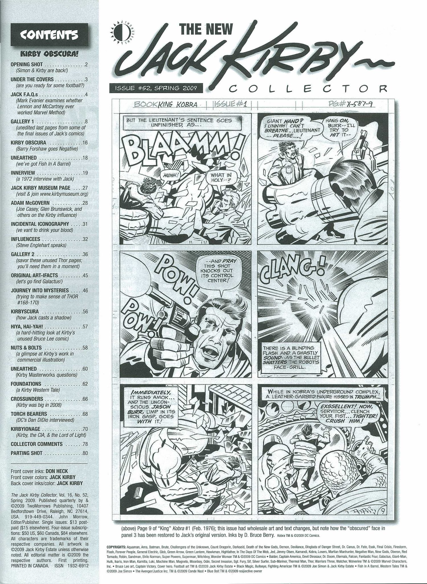Read online The Jack Kirby Collector comic -  Issue #52 - 3