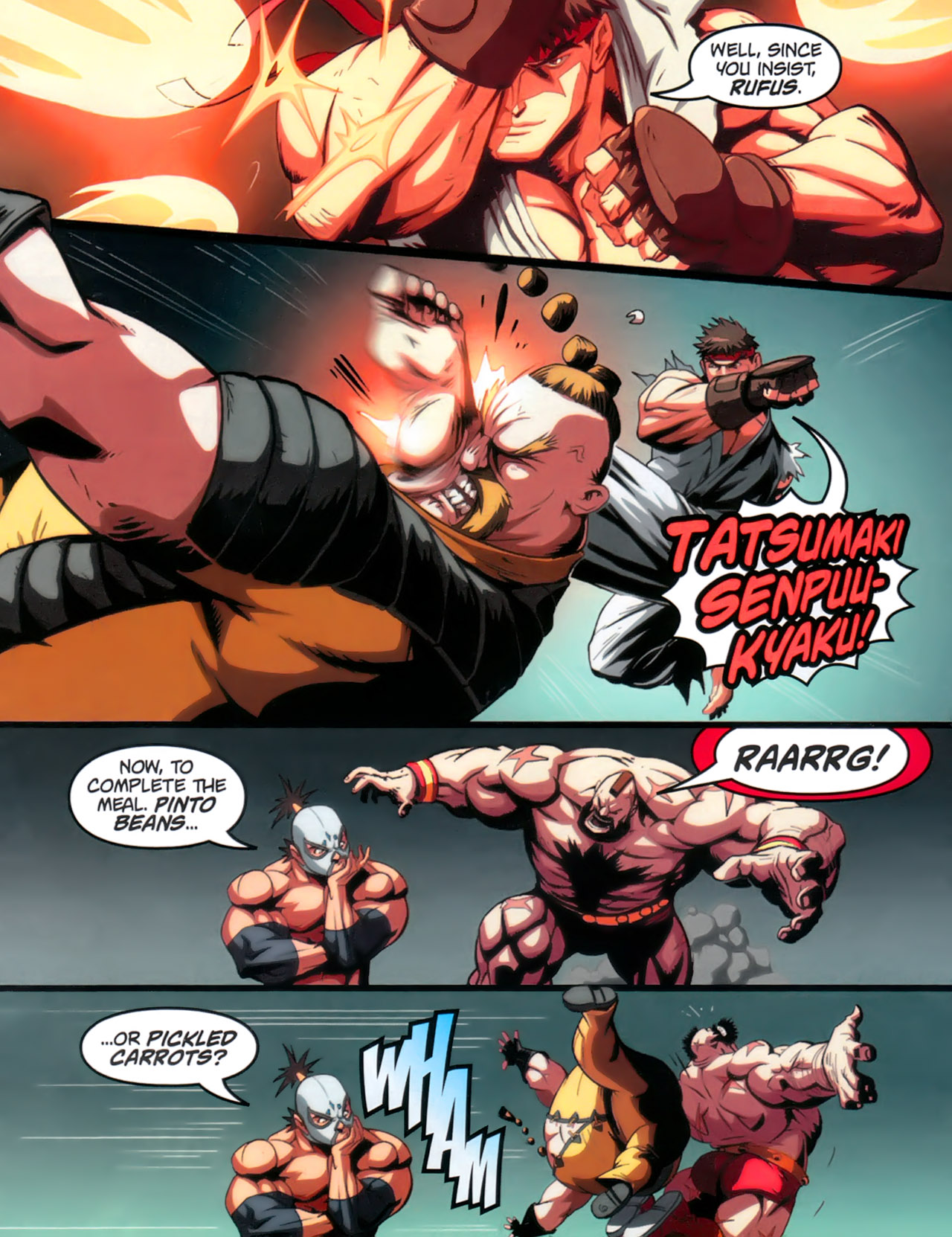 Read online Street Fighter IV Target Exclusive comic -  Issue # Full - 10
