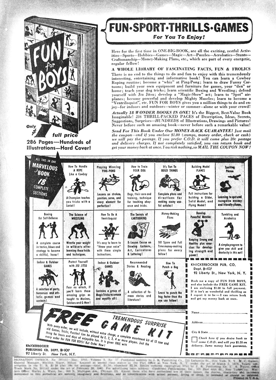 Read online Sensation (Mystery) Comics comic -  Issue #17 - 2