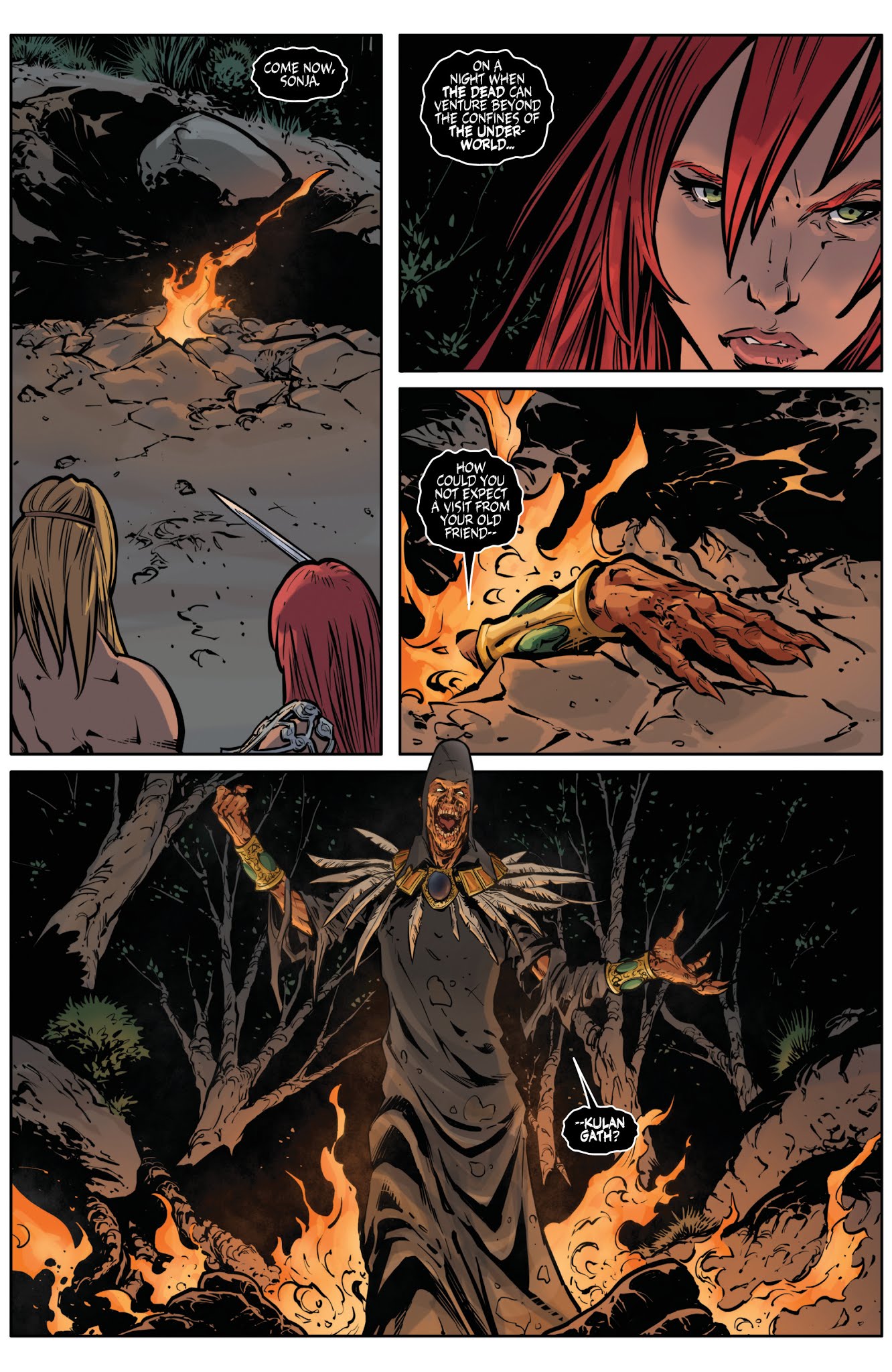 Read online Red Sonja: Halloween Special comic -  Issue # Full - 12