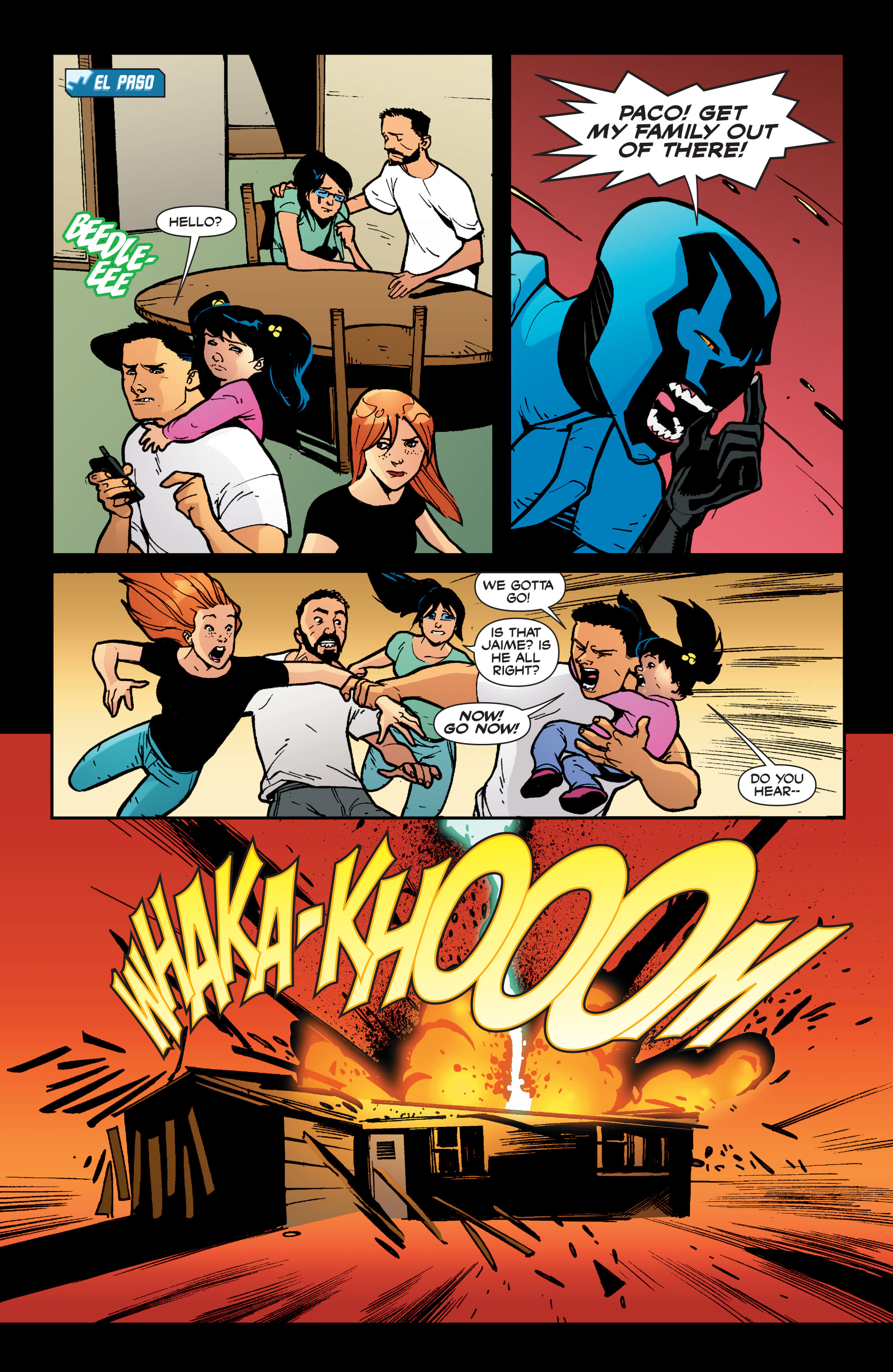 Read online Blue Beetle (2006) comic -  Issue #23 - 20