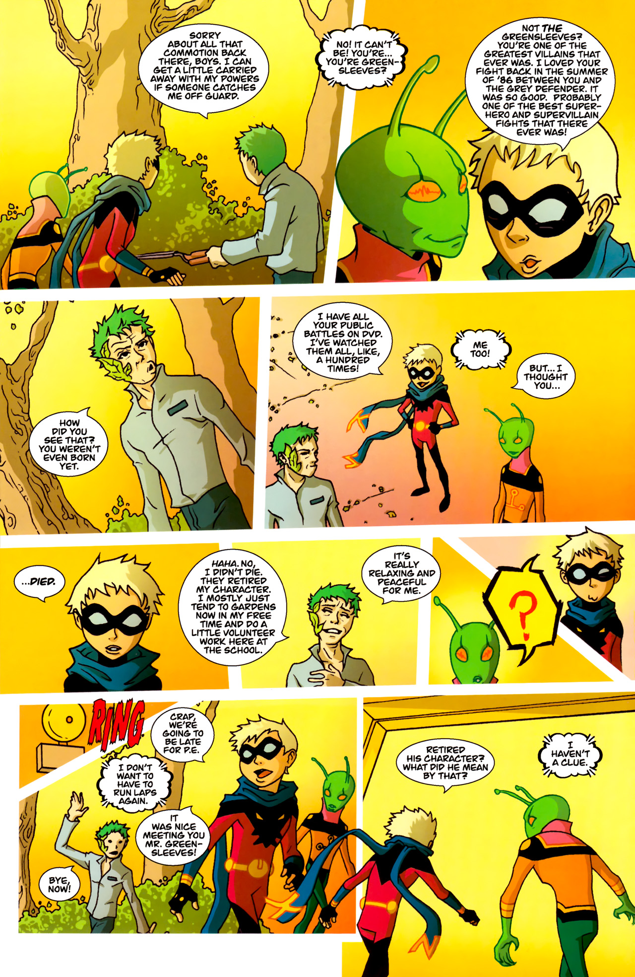 Read online Gladstone's School for World Conquerors (2011) comic -  Issue #1 - 33