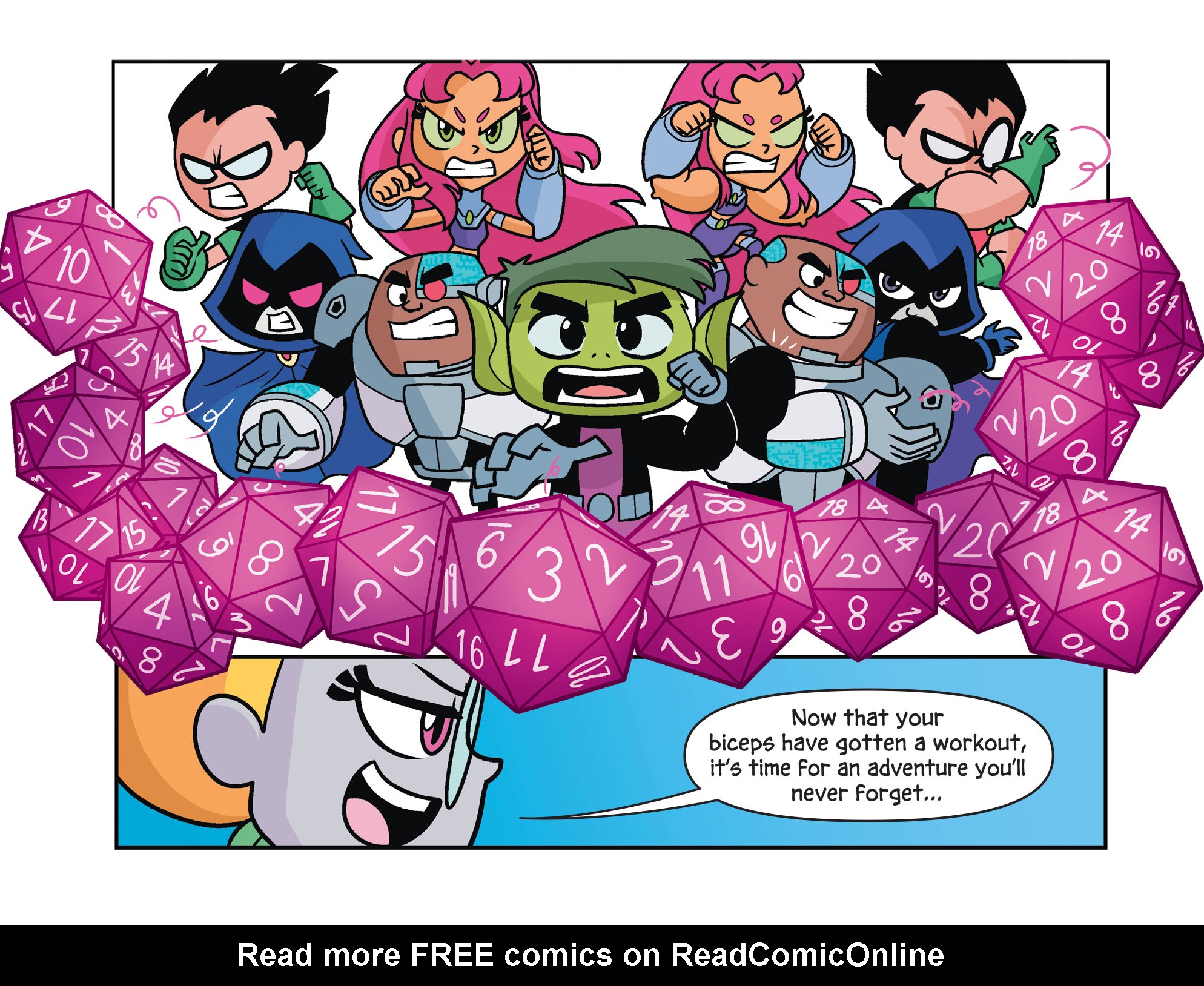 Read online Teen Titans Go! Roll With It! comic -  Issue #6 - 5