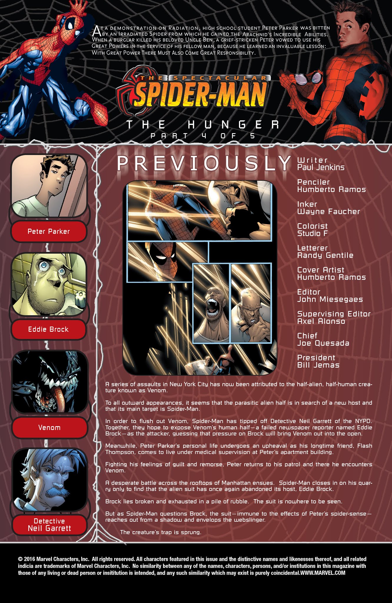 Read online The Spectacular Spider-Man (2003) comic -  Issue # _TPB 1 - 77