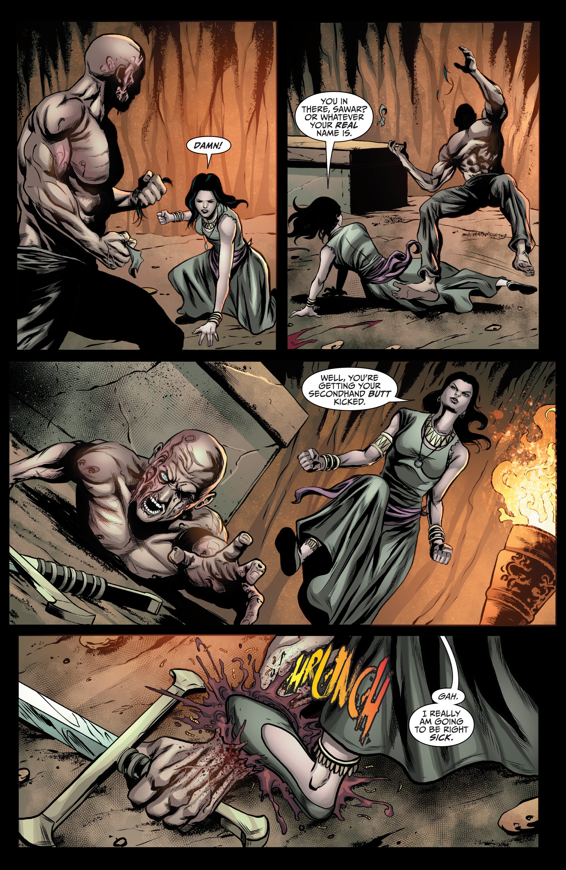 Read online Van Helsing: Sword of Heaven comic -  Issue #5 - 6