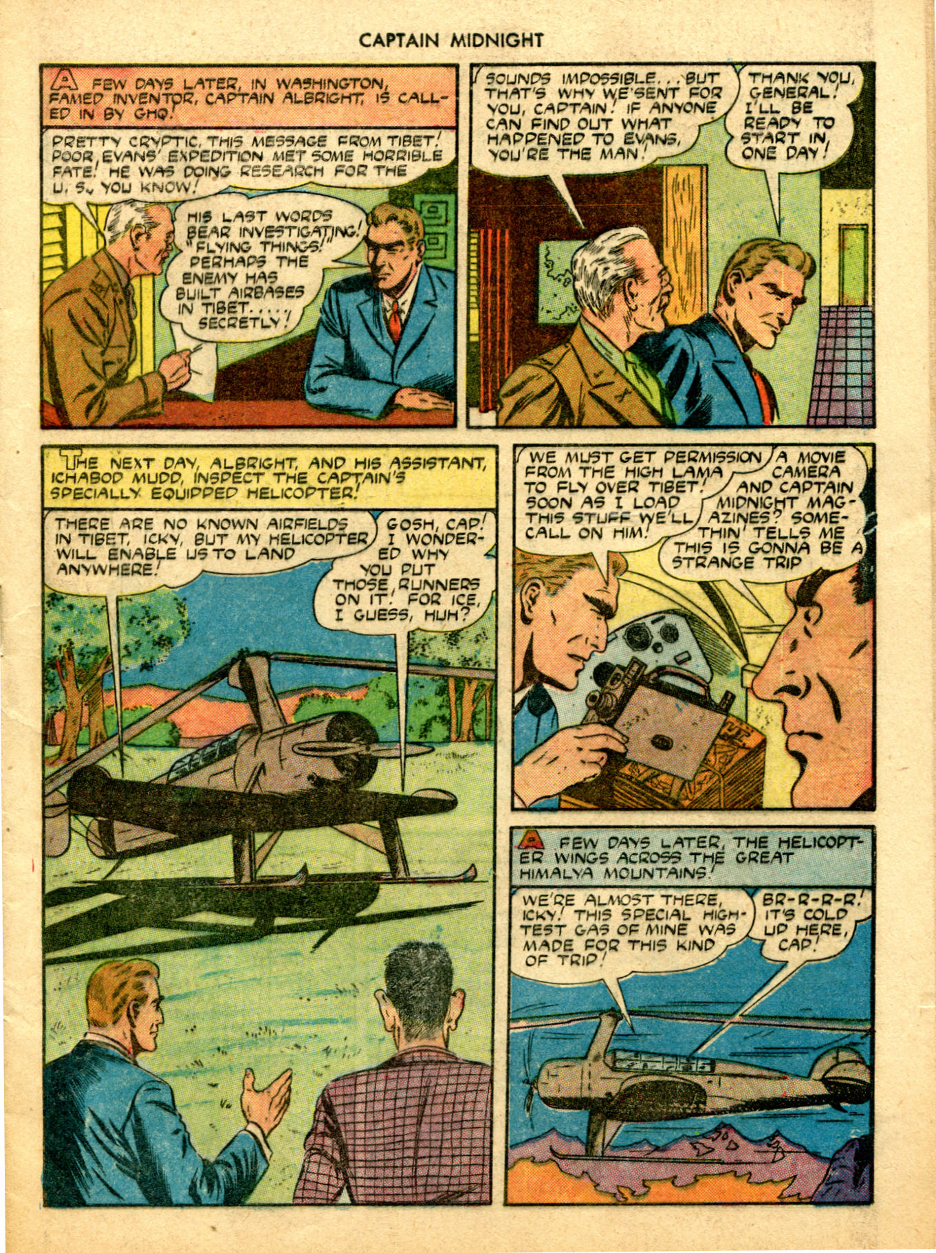 Read online Captain Midnight (1942) comic -  Issue #18 - 5