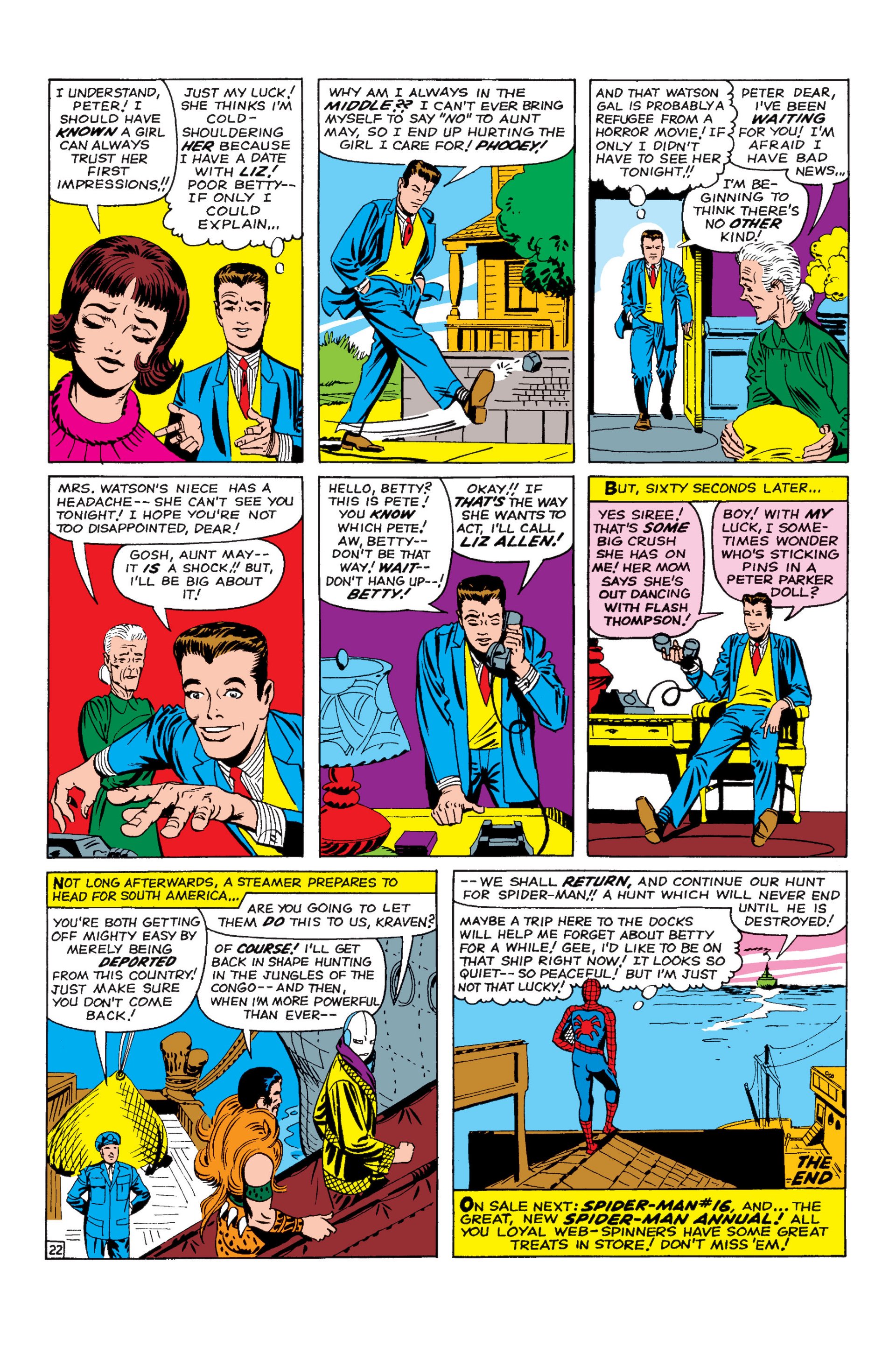 Read online The Amazing Spider-Man (1963) comic -  Issue #15 - 23