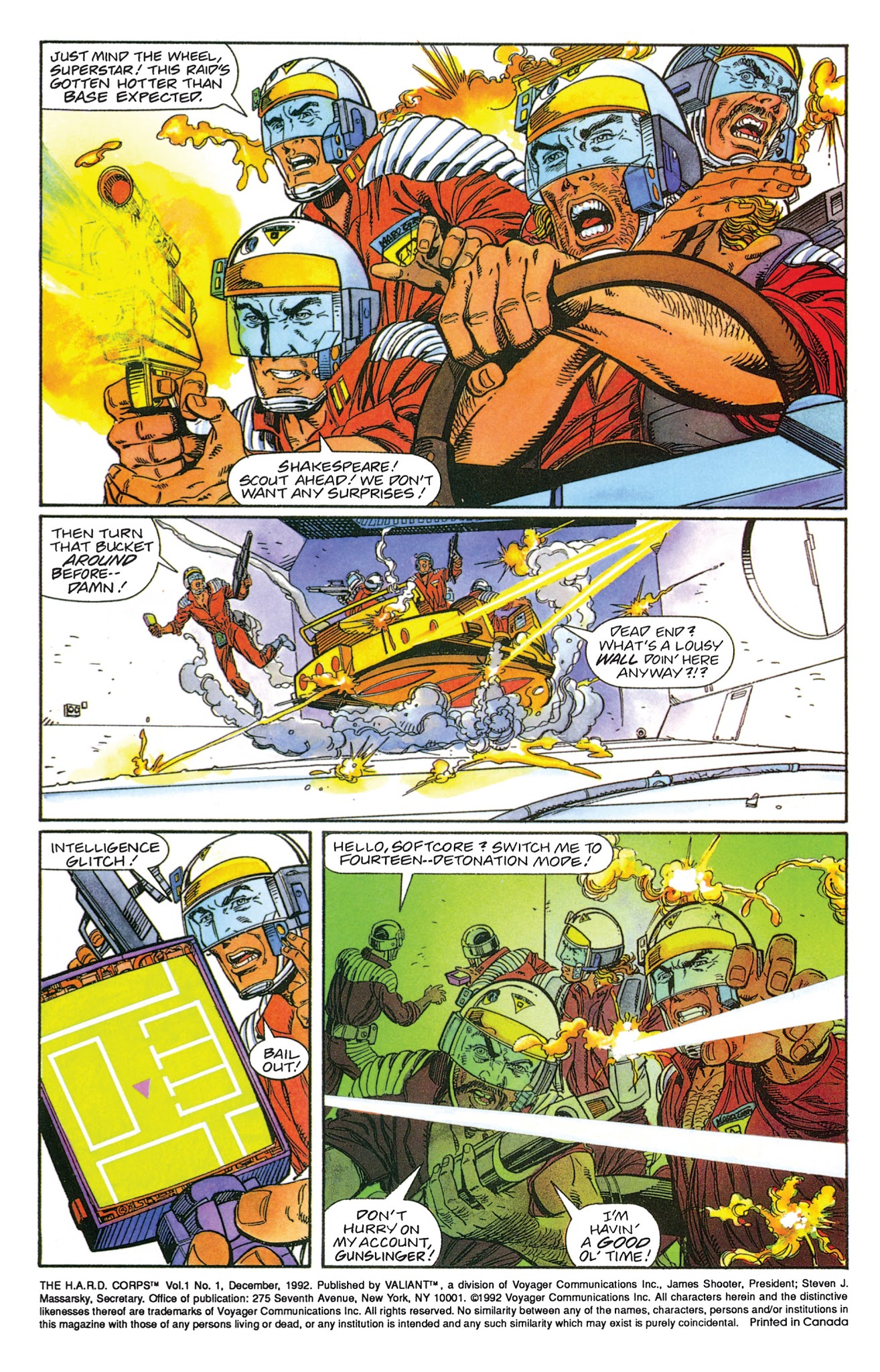 Read online Valiant Masters H.A.R.D. Corps comic -  Issue # TPB - 59