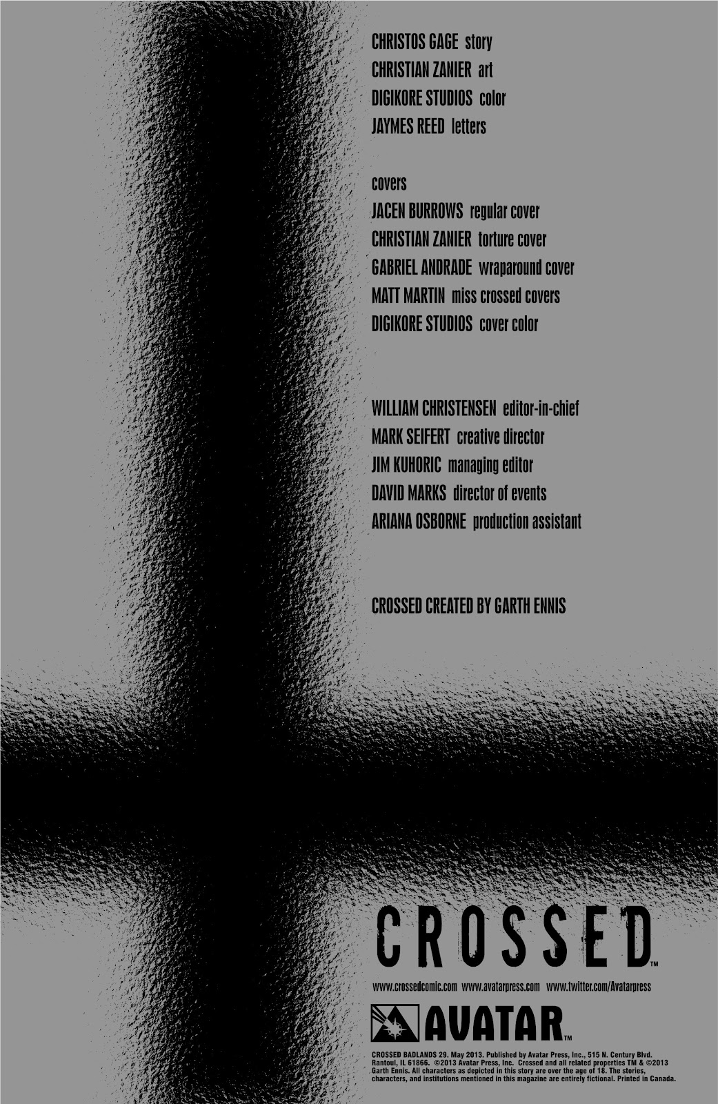 Crossed: Badlands issue 29 - Page 2