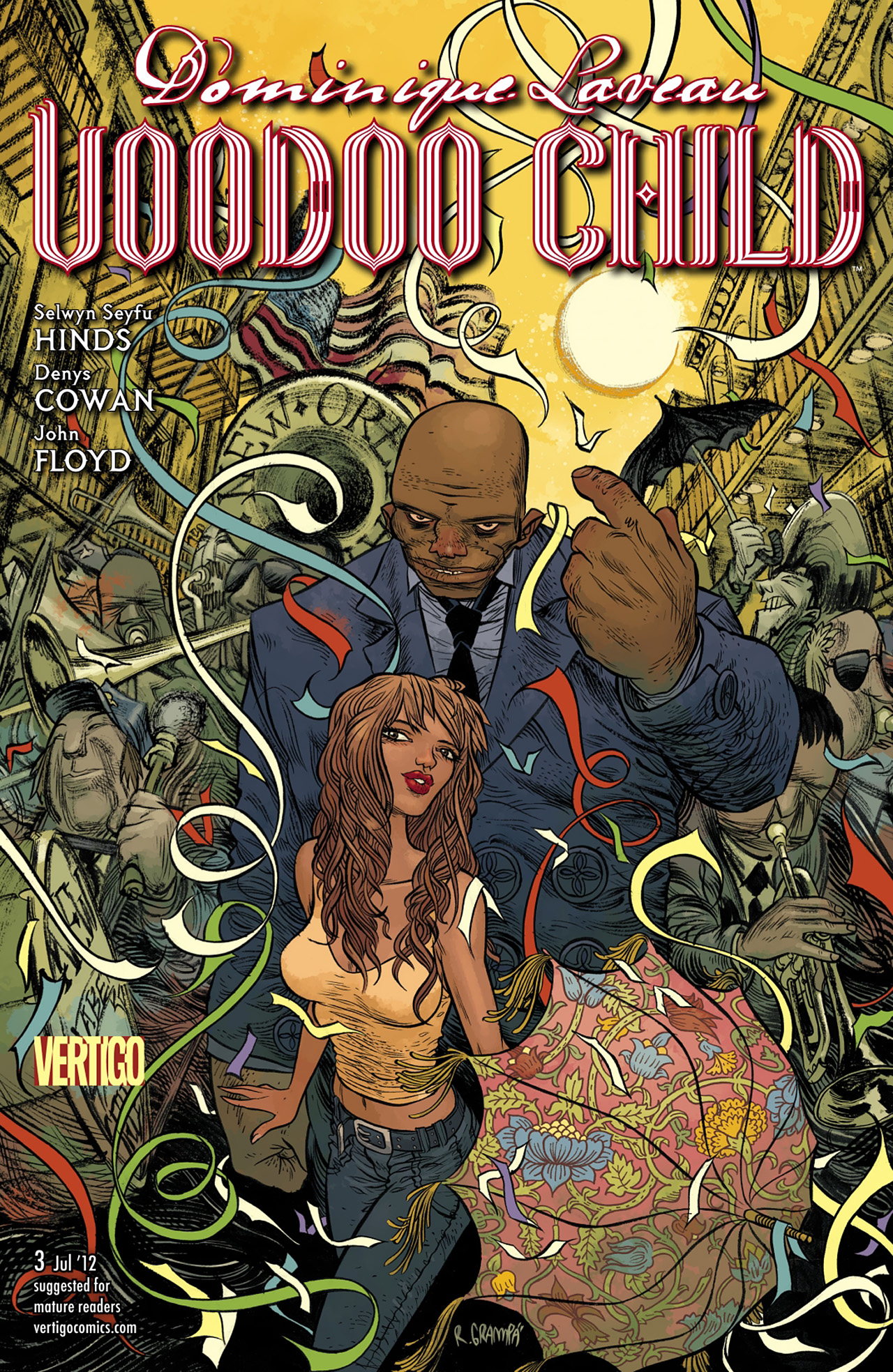 Read online Dominique Laveau: Voodoo Child comic -  Issue #3 - 1