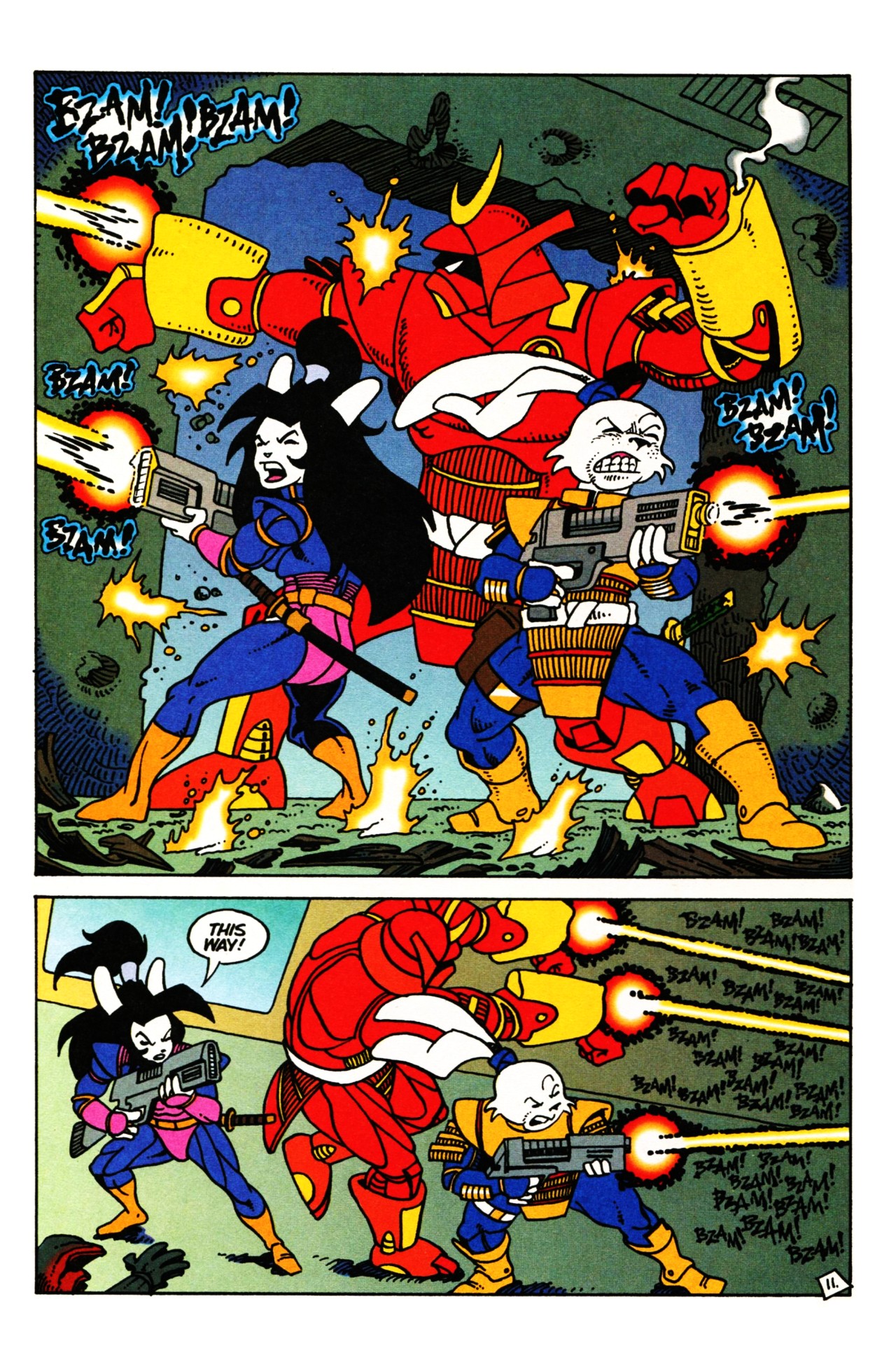 Read online Space Usagi Volume 2 comic -  Issue #3 - 13